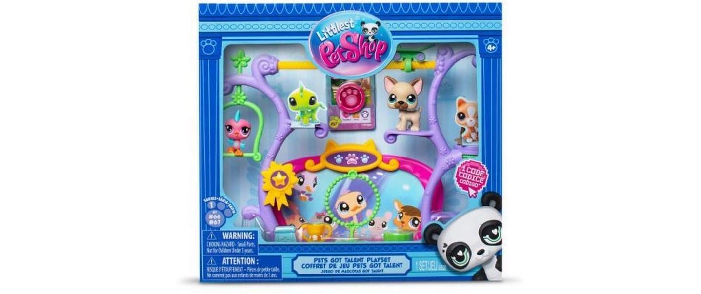 BANDAI Spielfigurenset Littlest Pet Shop – Coffret Pets Got Talent