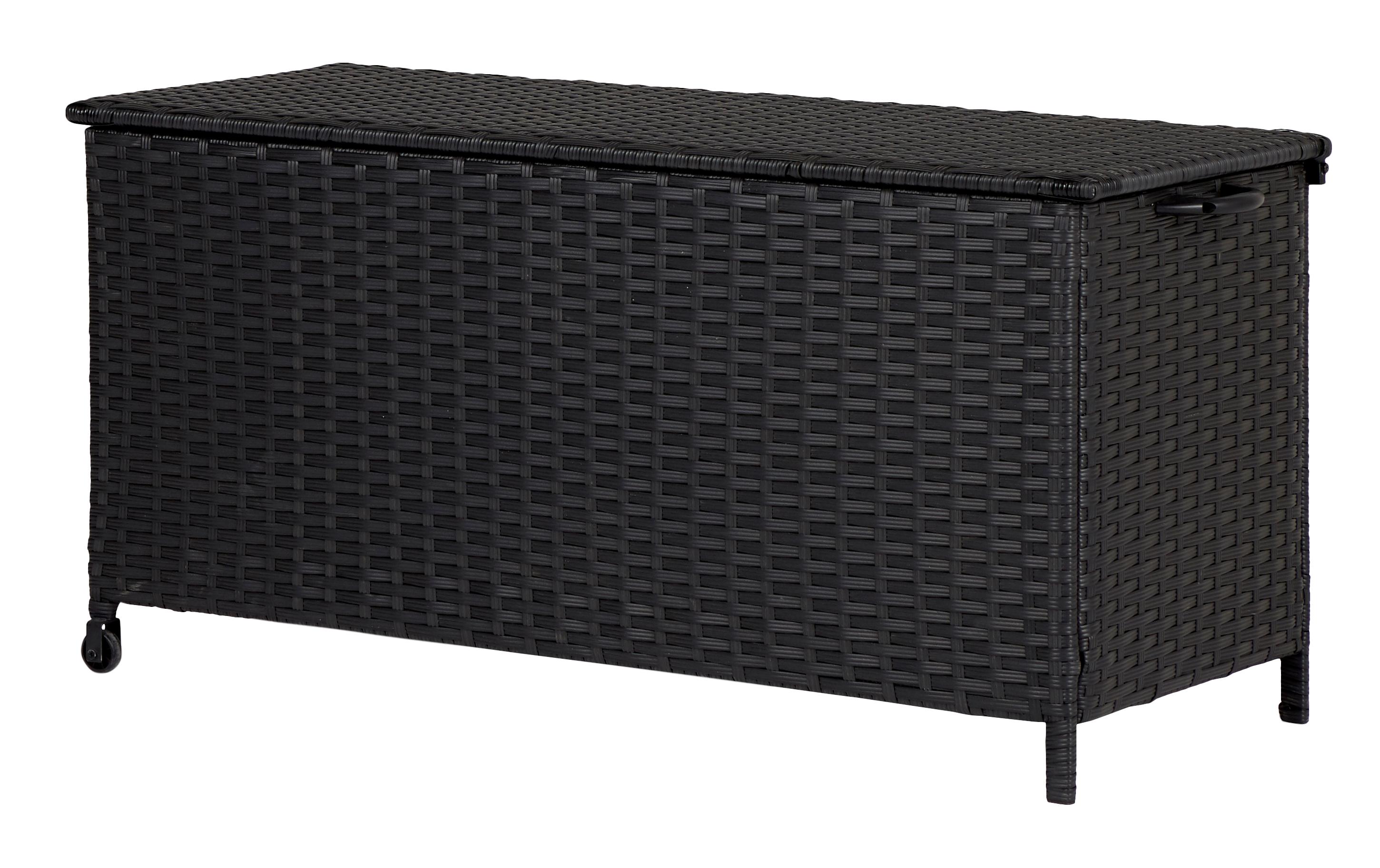 COCON Gartenbox Victoria, 133 x 63 x 45 cm, Schwarz COCON Gartenbox Victoria, 133 x 63 x 45 cm, Schwarz