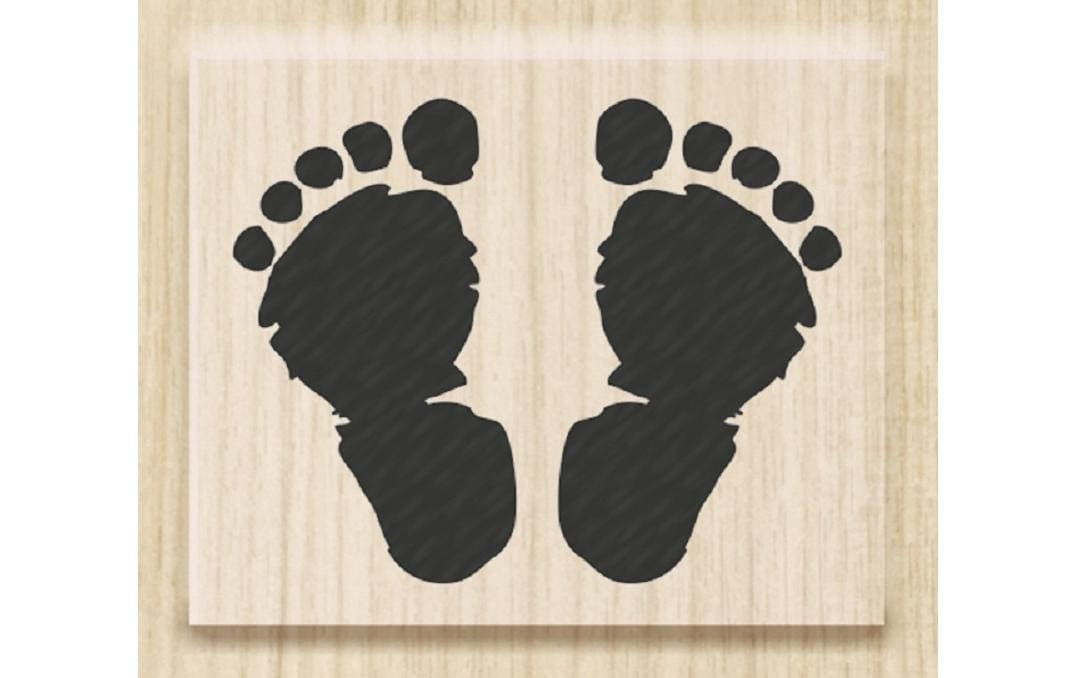 Heyda Stempel Footsteps 1 Stück