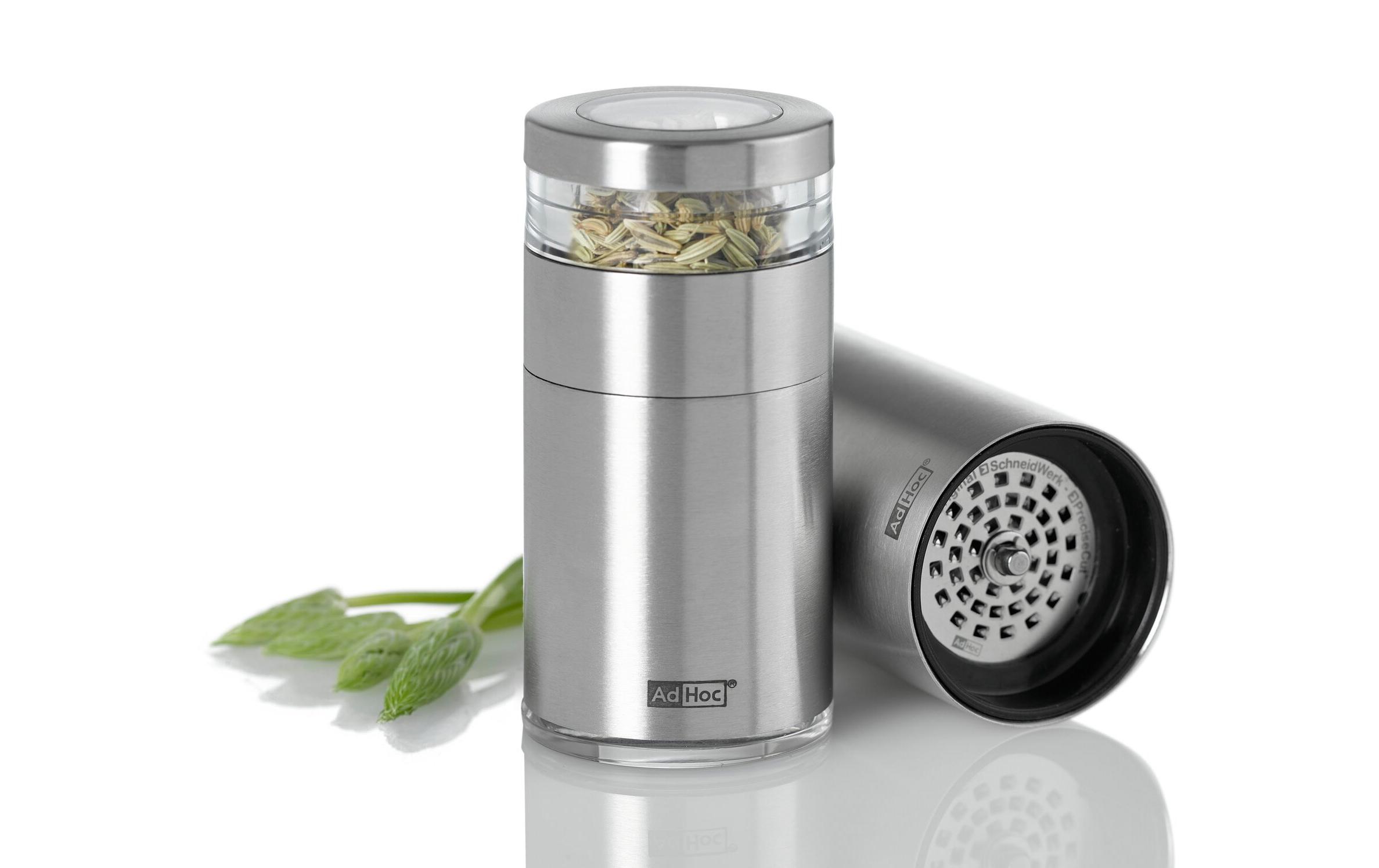 AdHoc Kräuter-/Gewürzschneider 9 cm, Silber