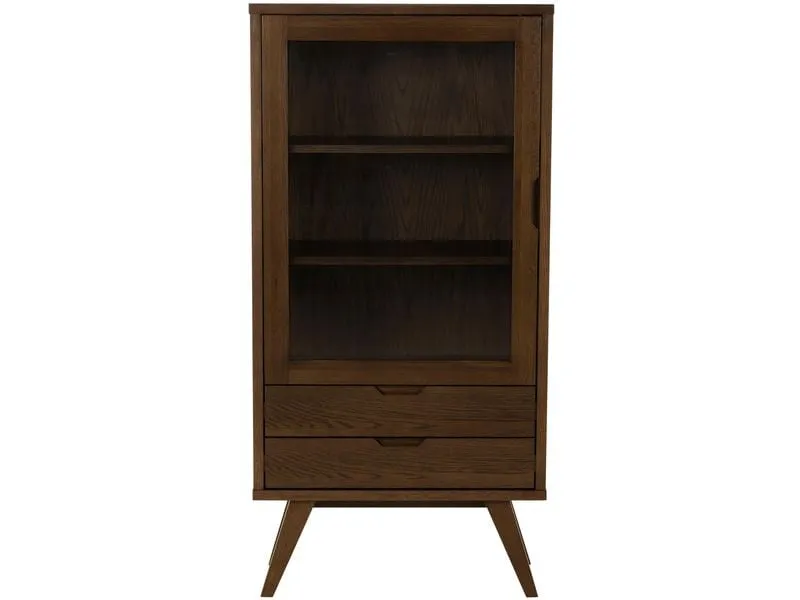 AC Design Vitrine A-Line Dunkelbraun72 x 36 x 145 cm AC Design Vitrine A-Line Dunkelbraun72 x 36 x 145 cm