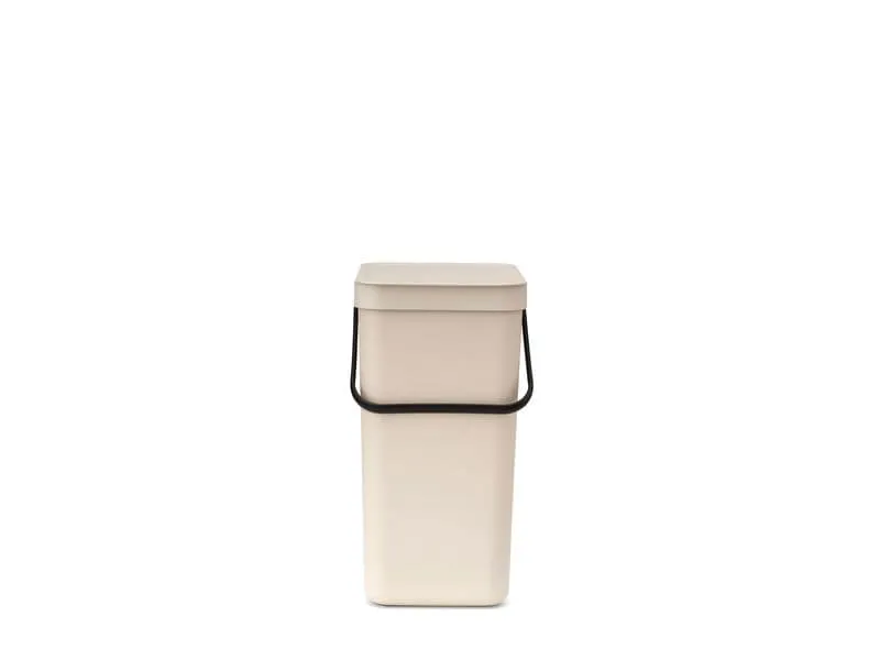 Brabantia Recyclingbehälter Sort & Go 16 l, Beige Brabantia Recyclingbehälter Sort & Go 16 l, Beige
