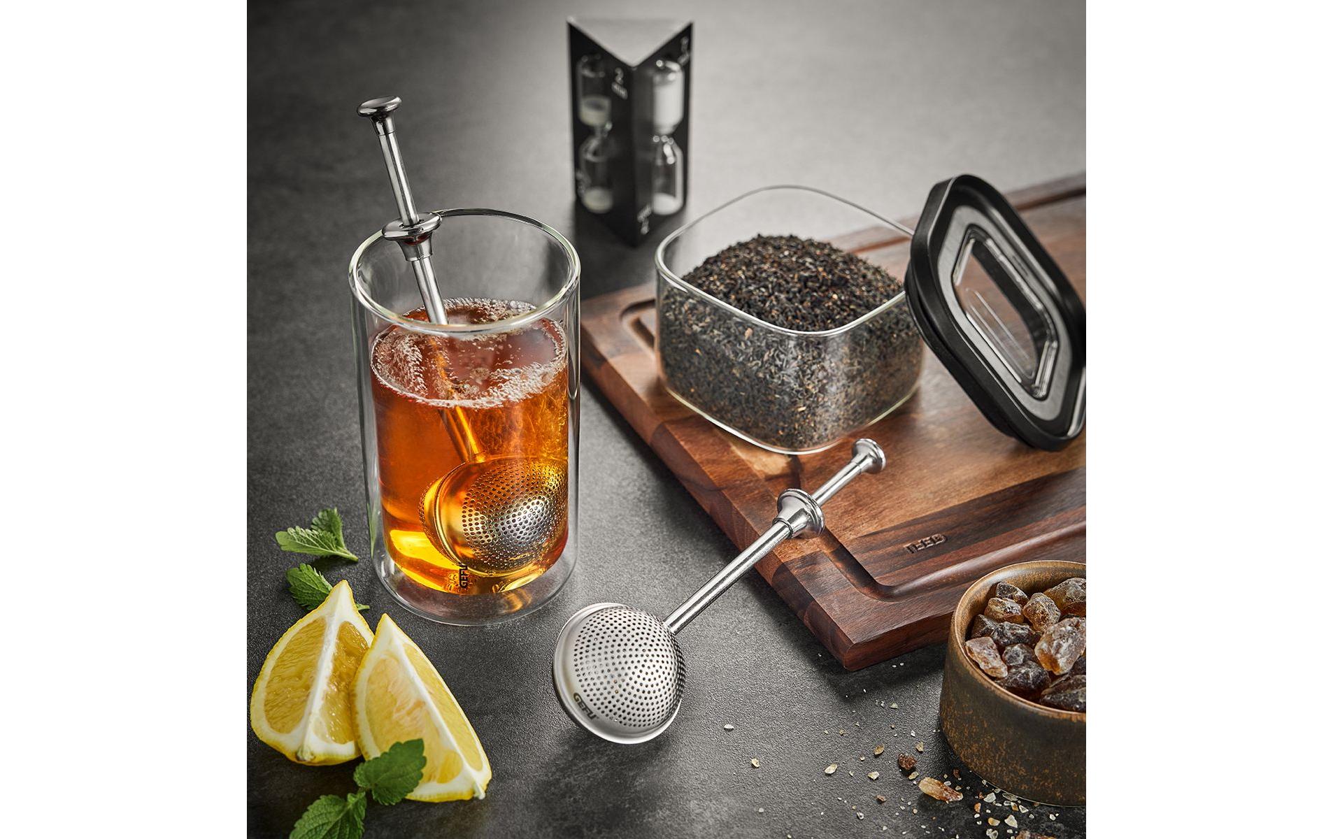 GEFU Teefilter T-Ball Silber