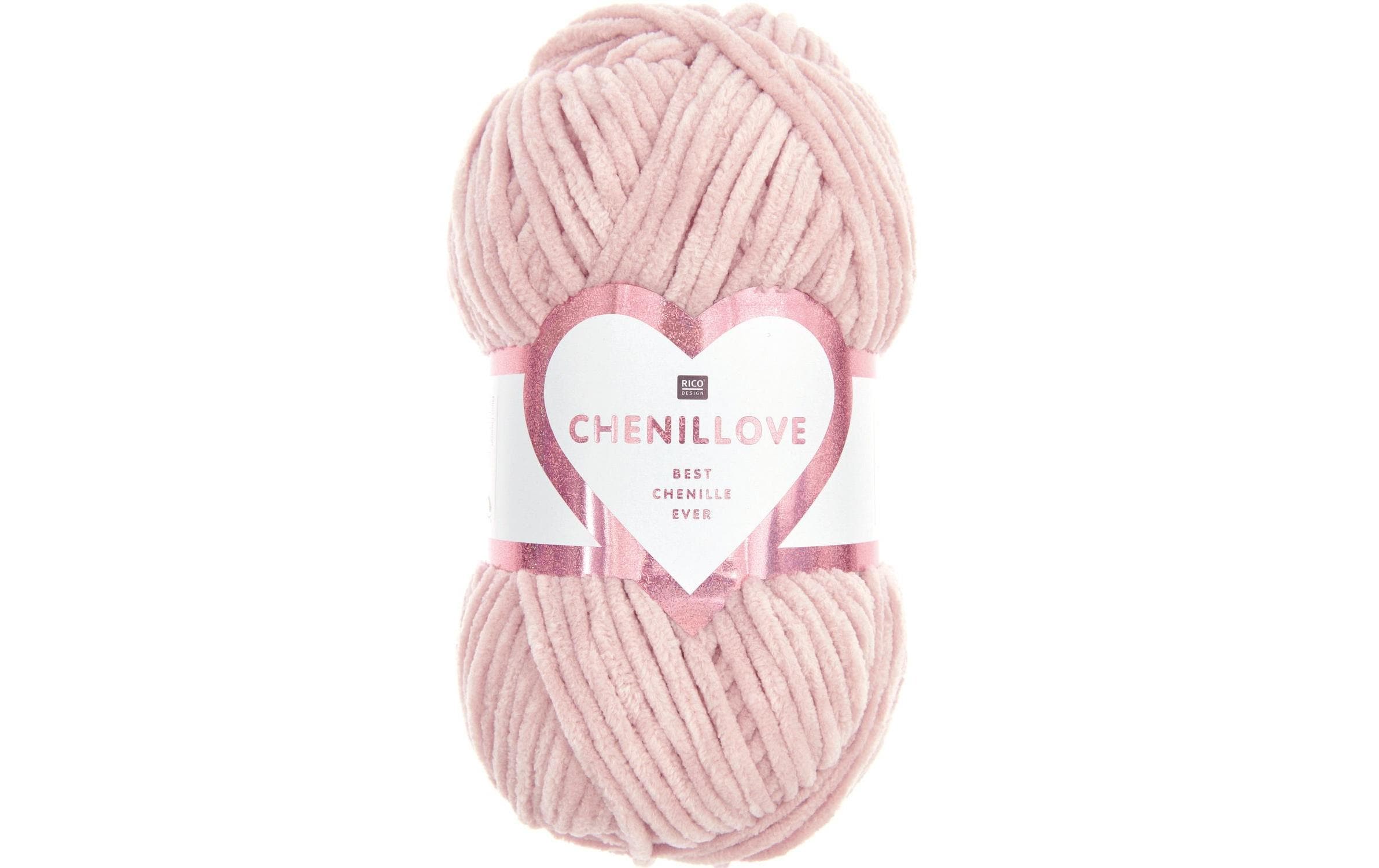 Rico Design Wolle Chenillove 100 g, Rosa
