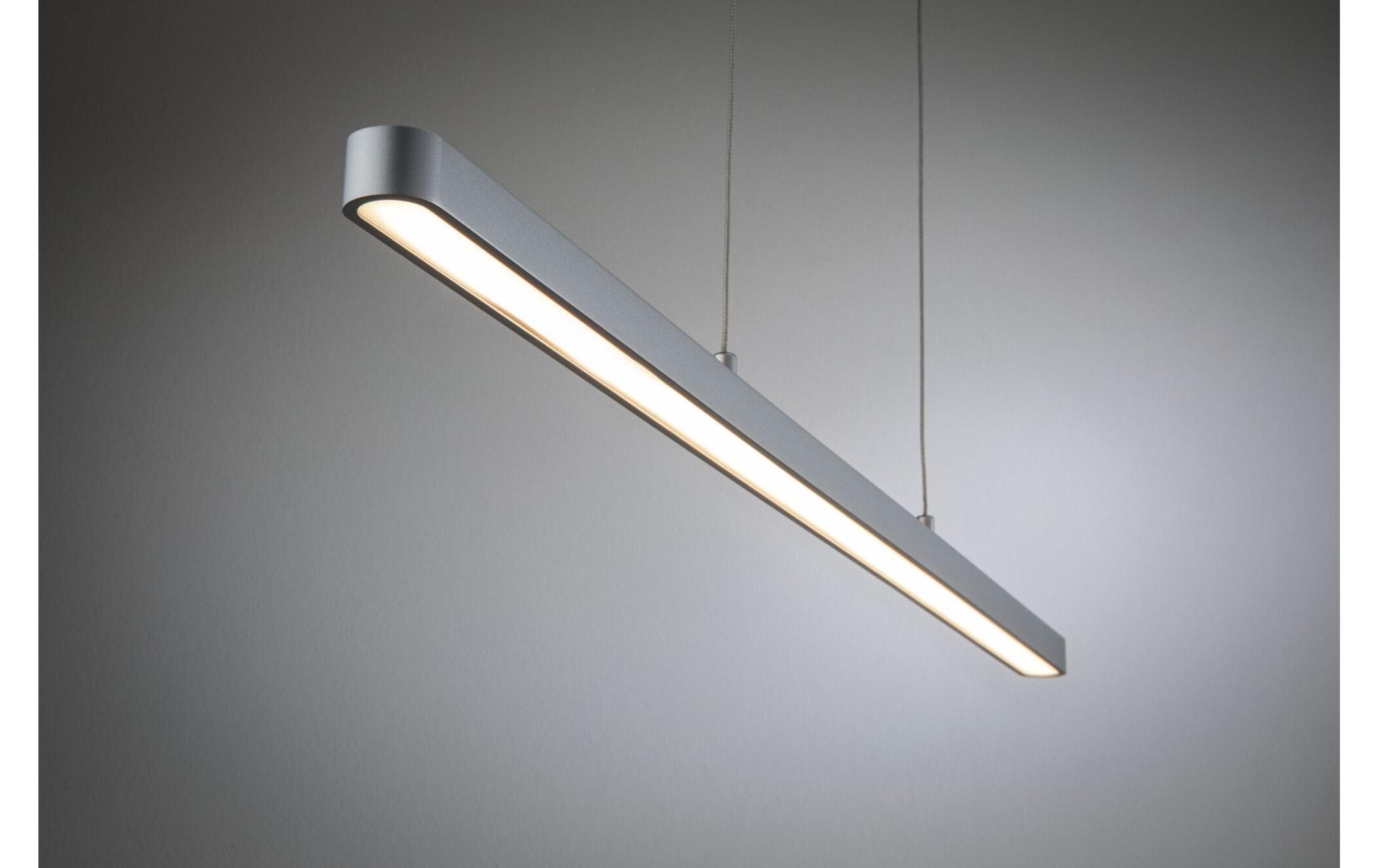 Paulmann LED Pendelleuchte URail Lento Zigbee, 42W, 2700-6500K, Chrom