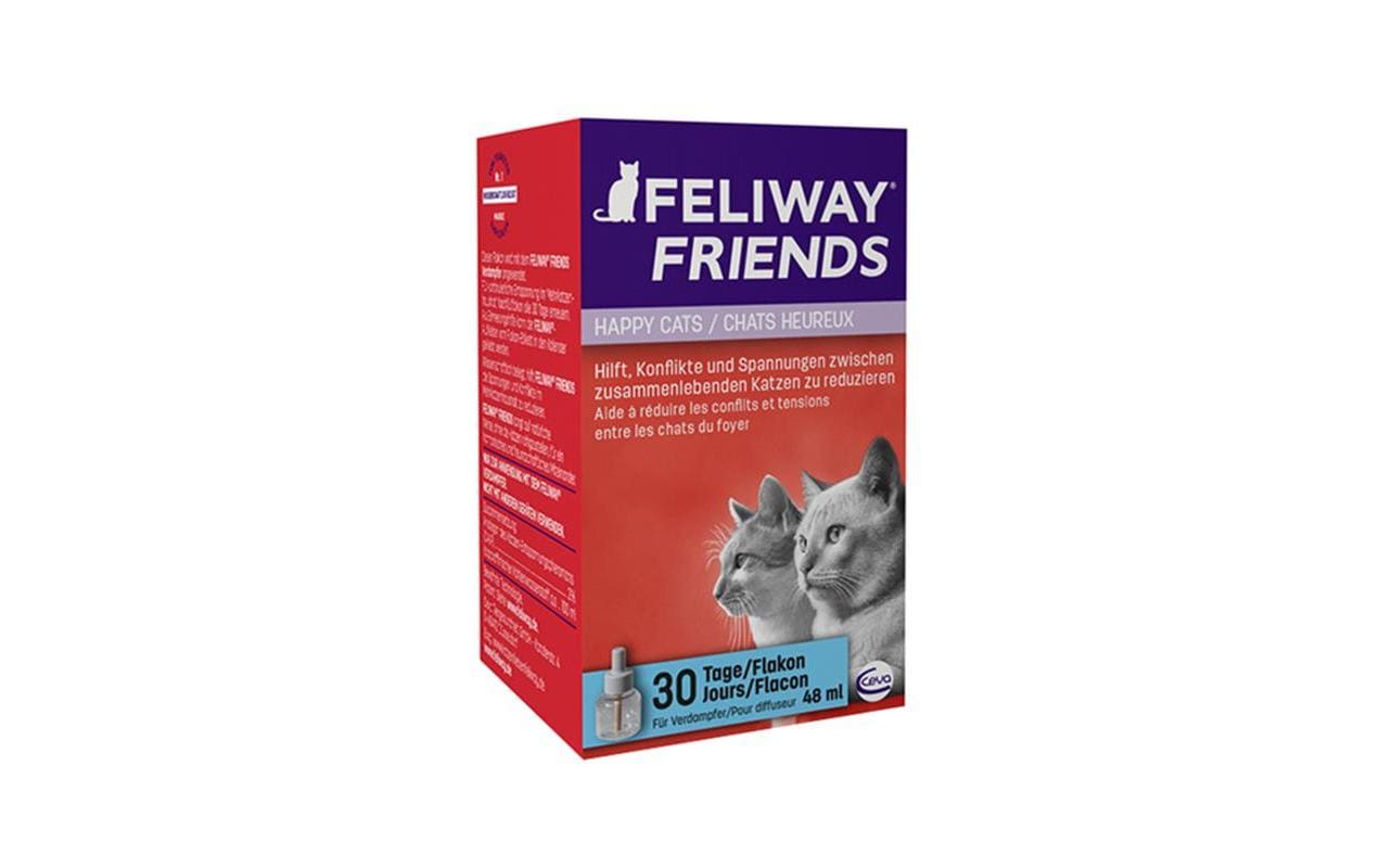 Feliway Wohlbefinden Friends Nachfüllflakon, 48 ml Feliway Wohlbefinden Friends Nachfüllflakon, 48 ml