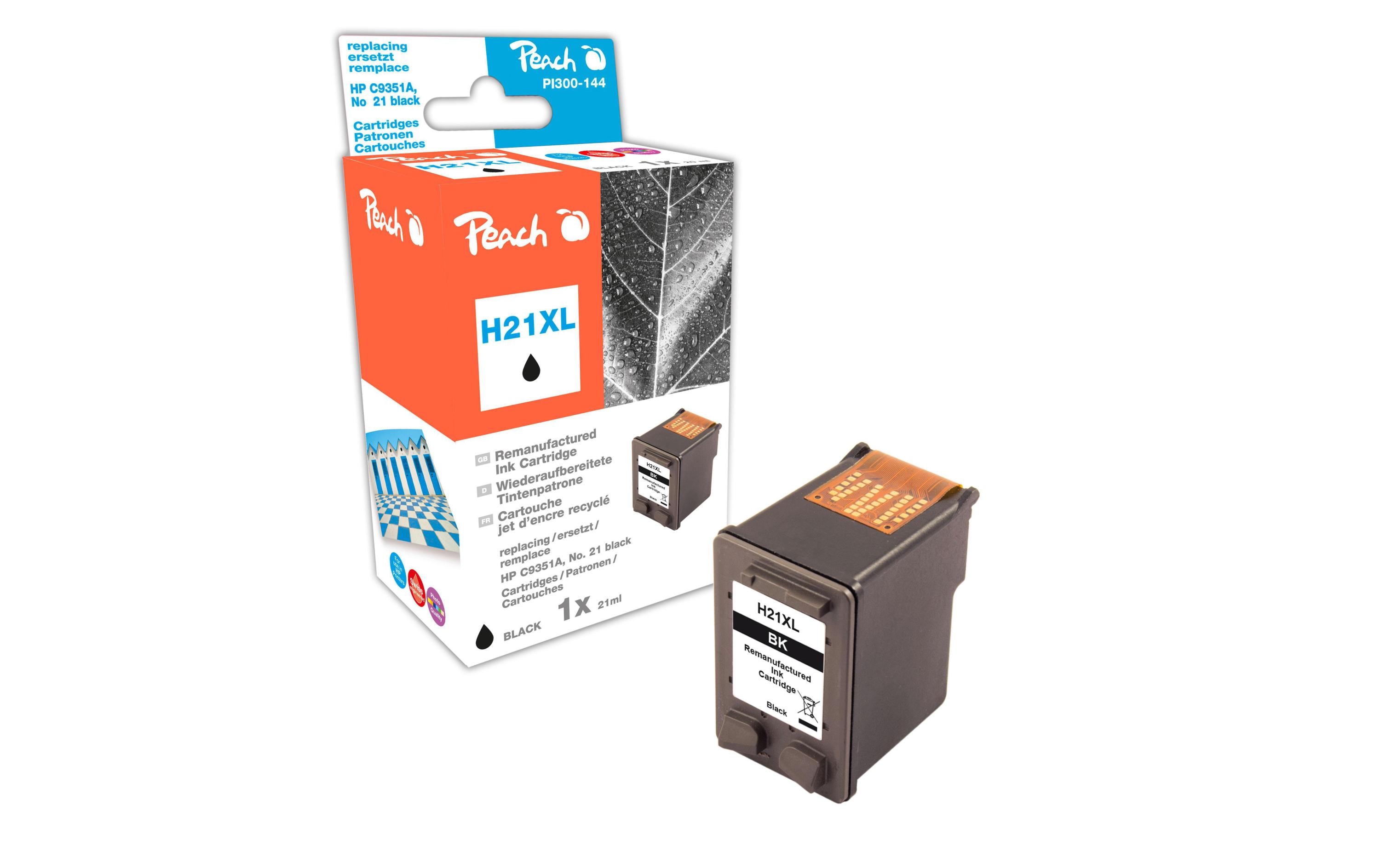 Peach Tinte HP Nr. 21XL (C9351AE) Black Peach Tinte HP Nr. 21XL (C9351AE) Black