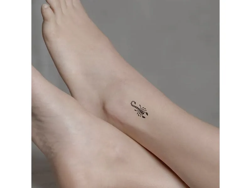 minink Tattoo Skorpion ausgefüllt Grösse: S (1.8 cm x 3.6 cm) minink Tattoo Skorpion ausgefüllt Grösse: S (1.8 cm x 3.6 cm)