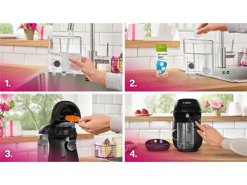 TASSIMO Kapselmaschine Happy friendly Schwarz TASSIMO Kapselmaschine Happy friendly Schwarz