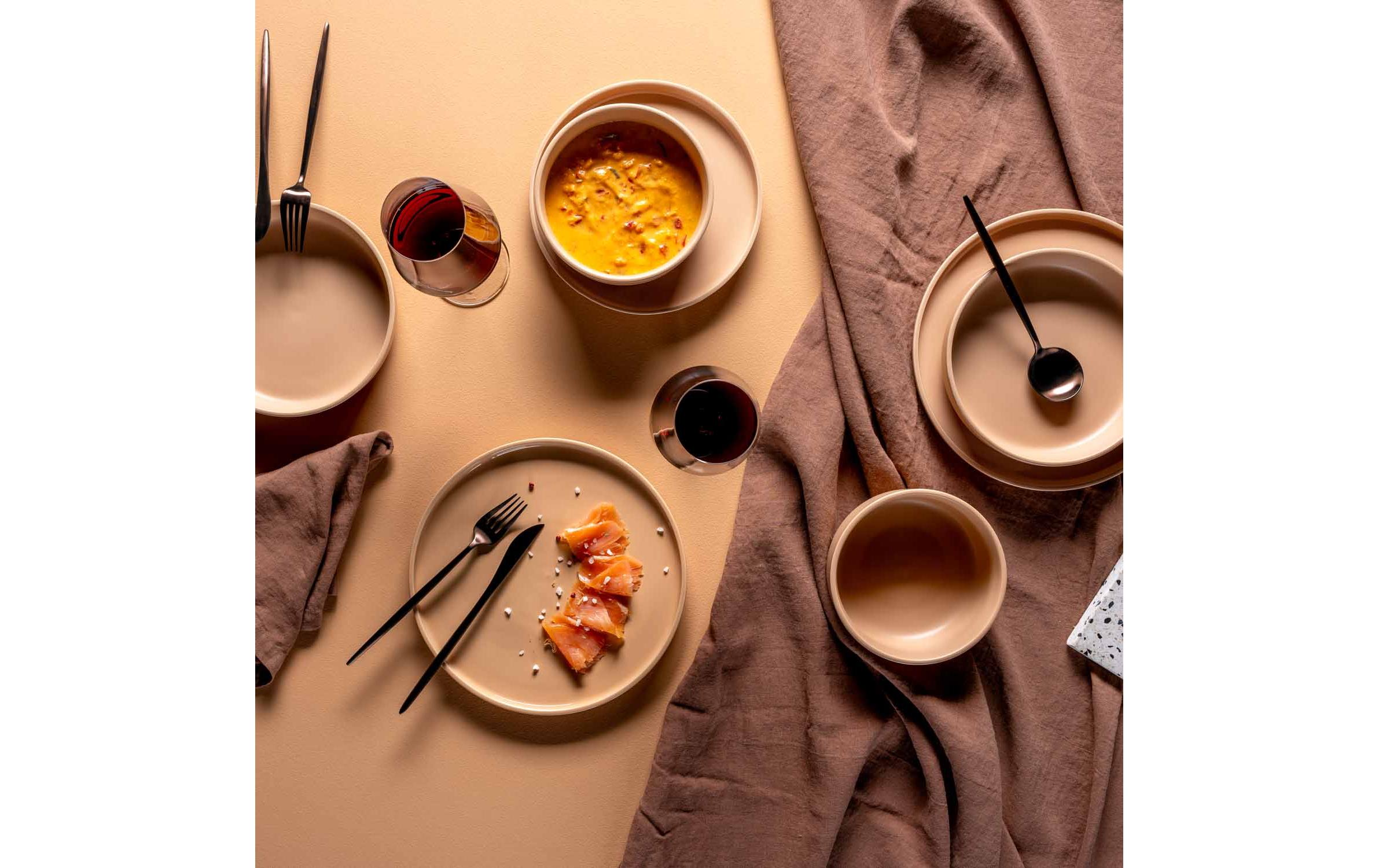 Leonardo Schale Roma 6 Stück, Orange