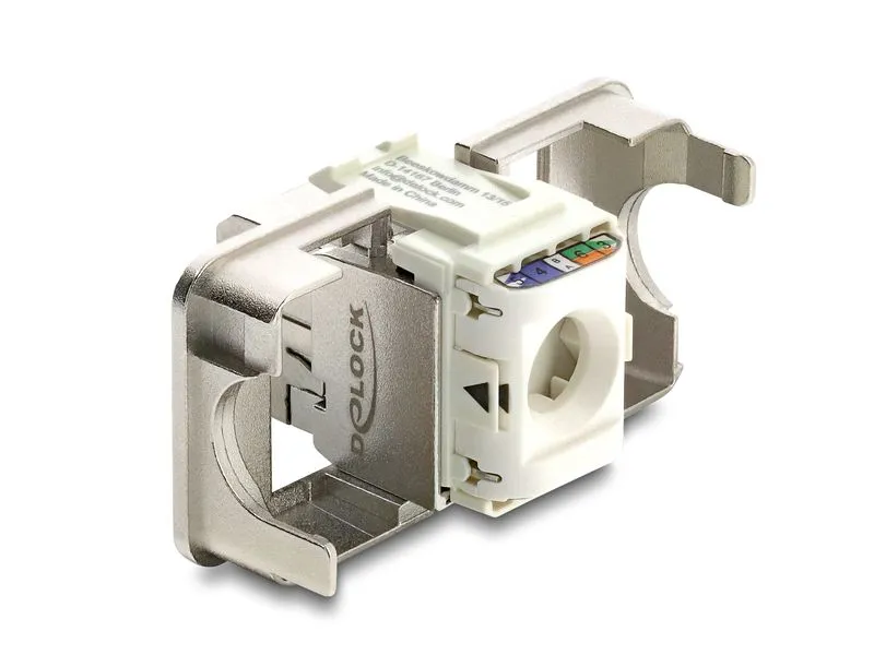 Delock Keystone-Modul RJ45 Buchse zu LSA geschirmt