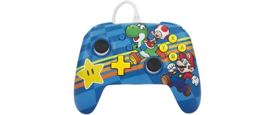 Power A Enhanced Wired Controller Mushroom Kingdom Friends