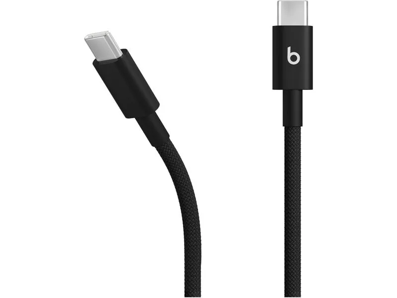 Apple Beats USB-C auf USB-C gewebtes Kabel, schwarz, 60W 1.5 m