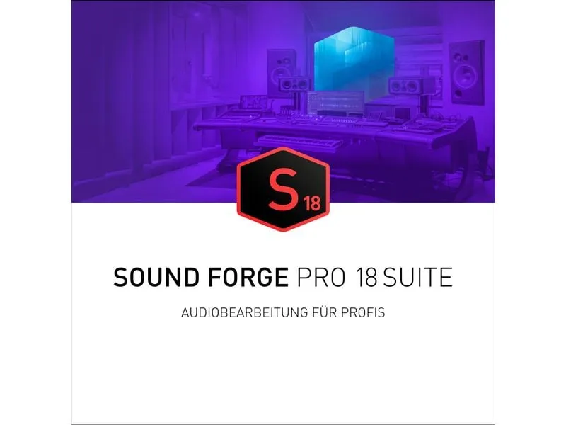 Magix Sound Forge Pro 18 Suite ESD, Vollversion Magix Sound Forge Pro 18 Suite ESD, Vollversion
