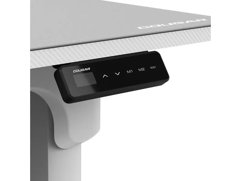 Cougar E-Grav 160 160 x 75 cm Höhenverstellbar Weiss Cougar E-Grav 160 160 x 75 cm Höhenverstellbar Weiss
