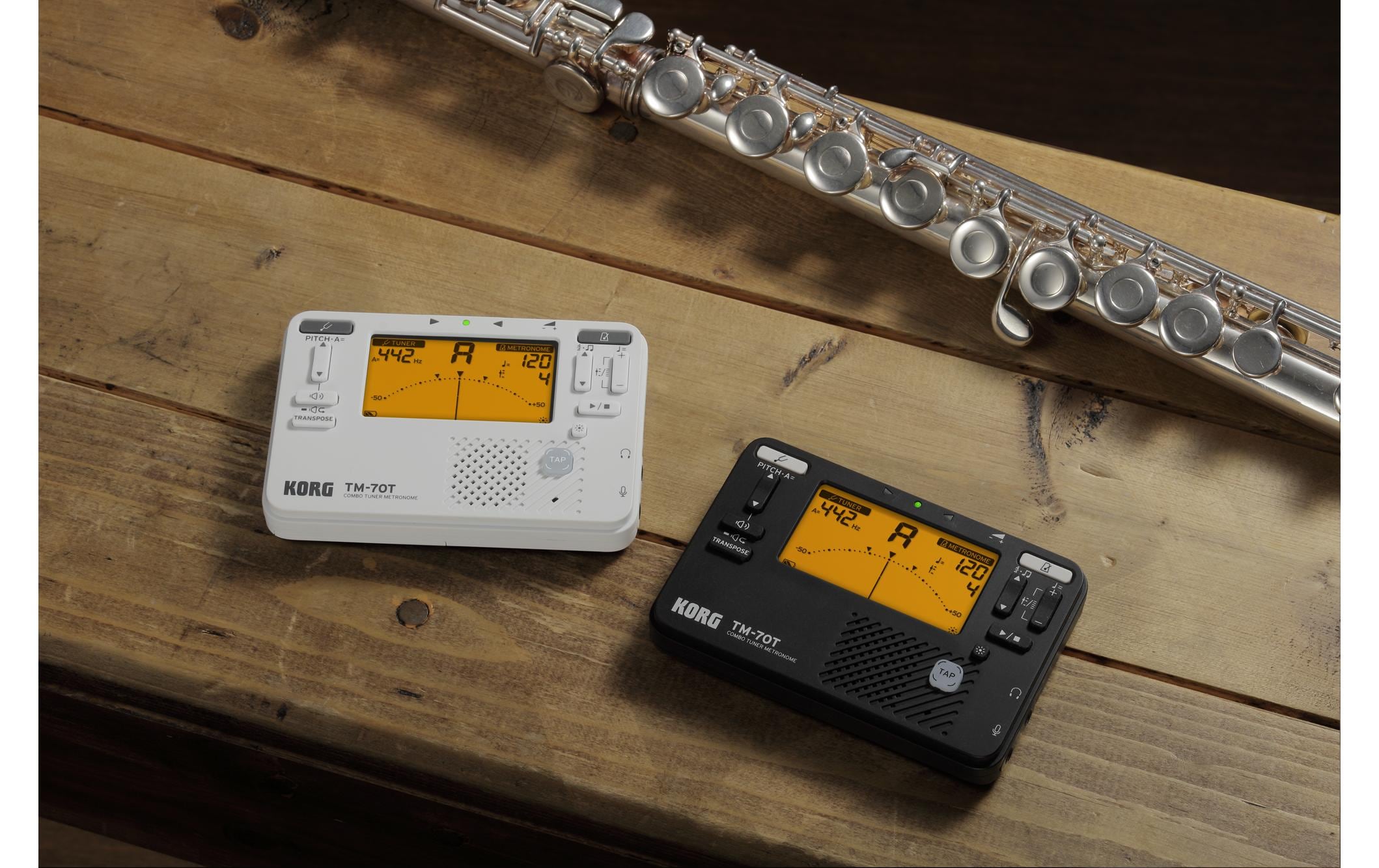 Korg Stimmgerät TM-70 Set Schwarz Korg Stimmgerät TM-70 Set Schwarz