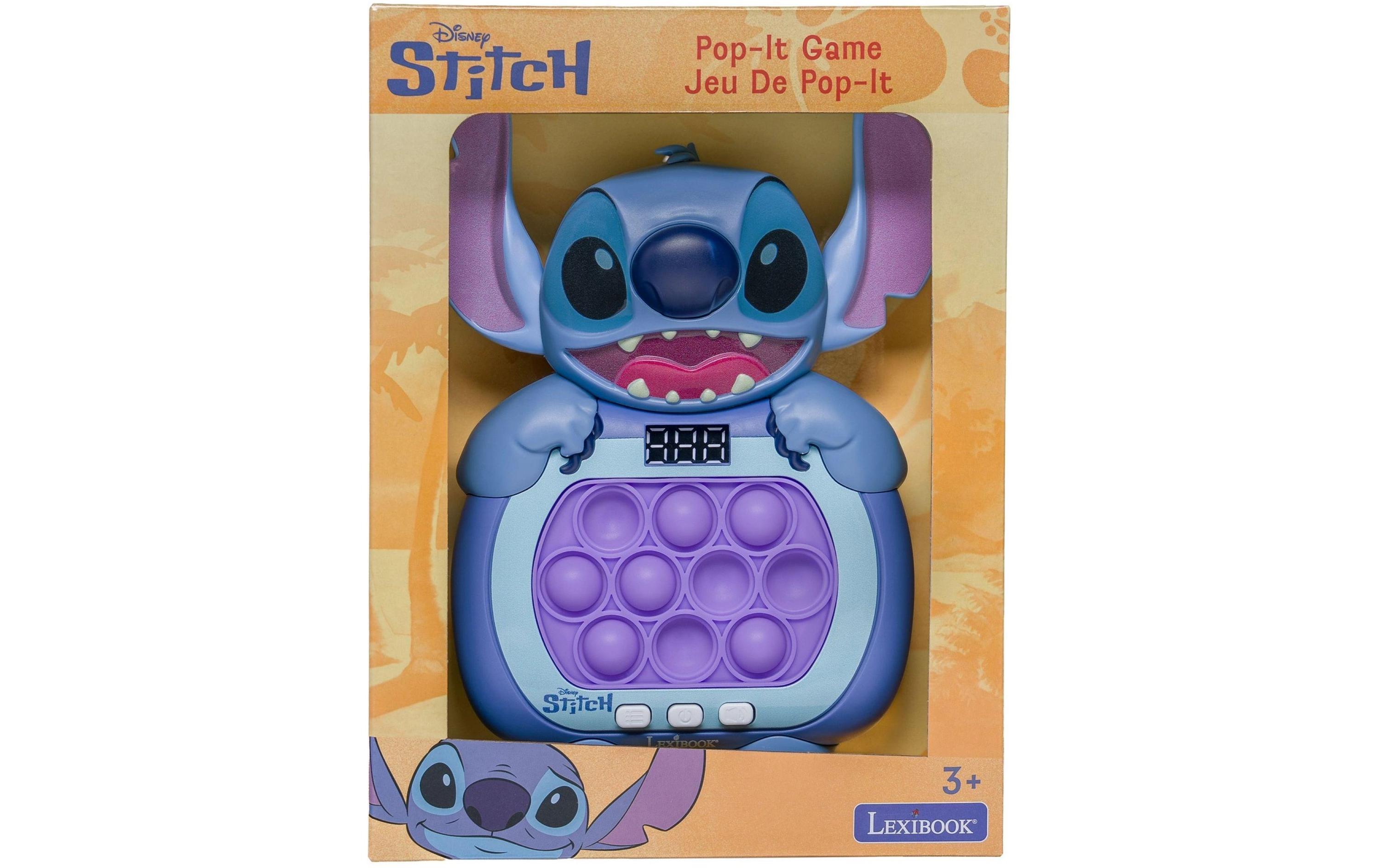 Lexibook Geschicklichkeitsspiel Disney Stitch Pop-it Game Blau