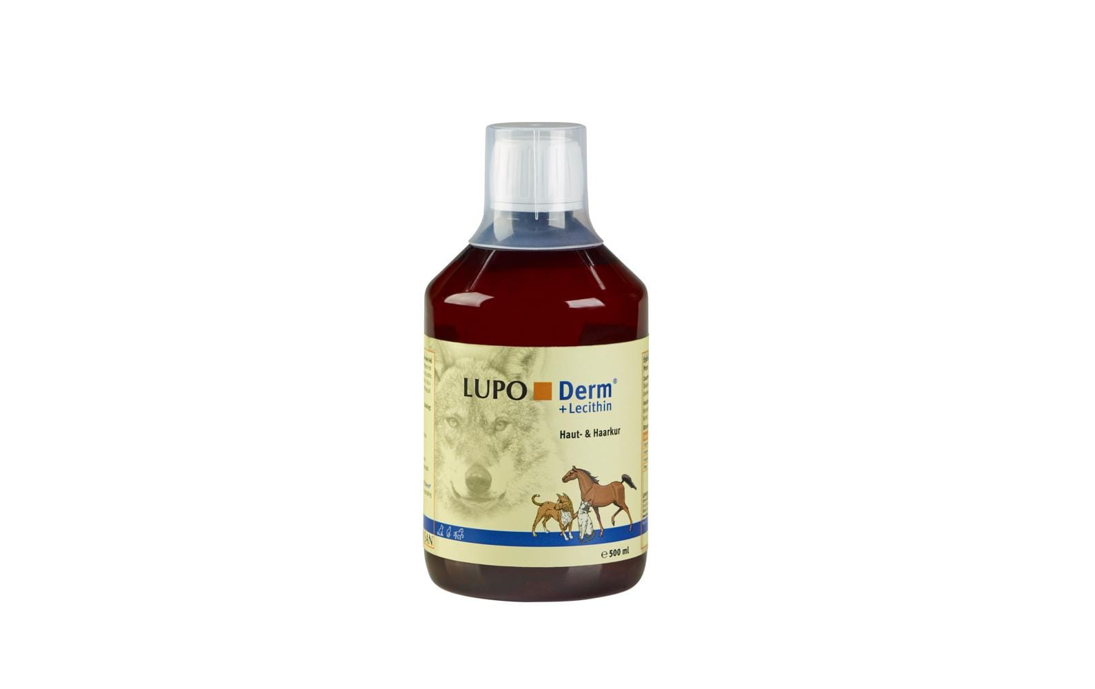 Luposan Hunde-Nahrungsergänzung Derm, 500 ml Luposan Hunde-Nahrungsergänzung Derm, 500 ml