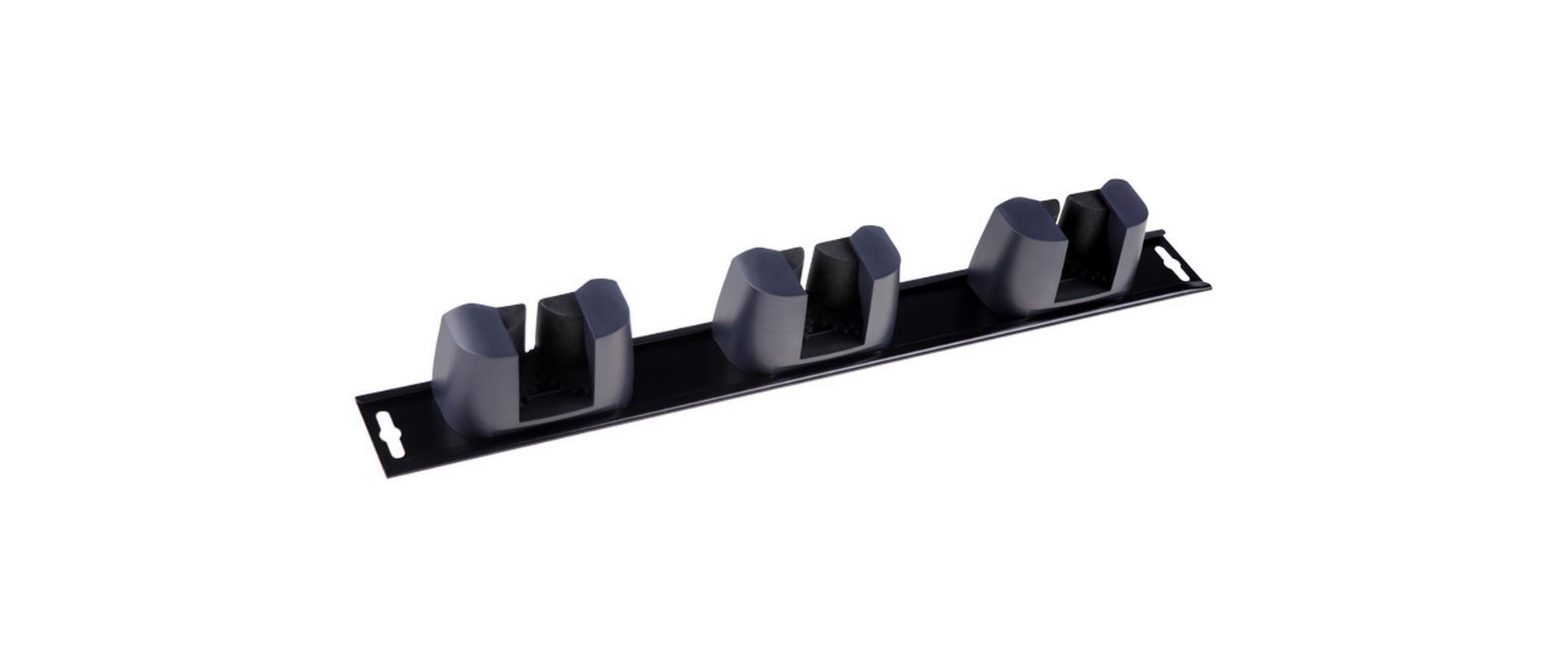 Edi Baur Aufhängeschiene All Fix schwarz 4 kg, Edelstahl/Schwarz Edi Baur Aufhängeschiene All Fix schwarz 4 kg, Edelstahl/Schwarz