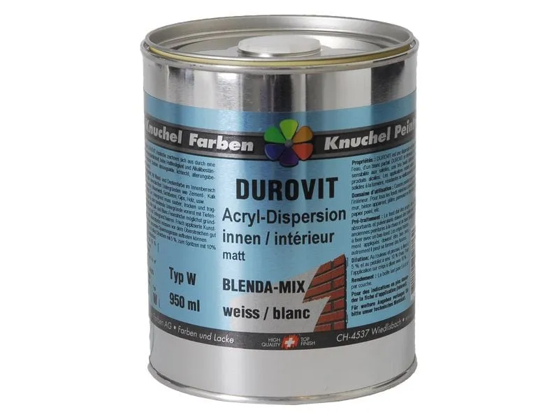 Knuchel Innendispersion Durovit-Mix 1 l Weiss