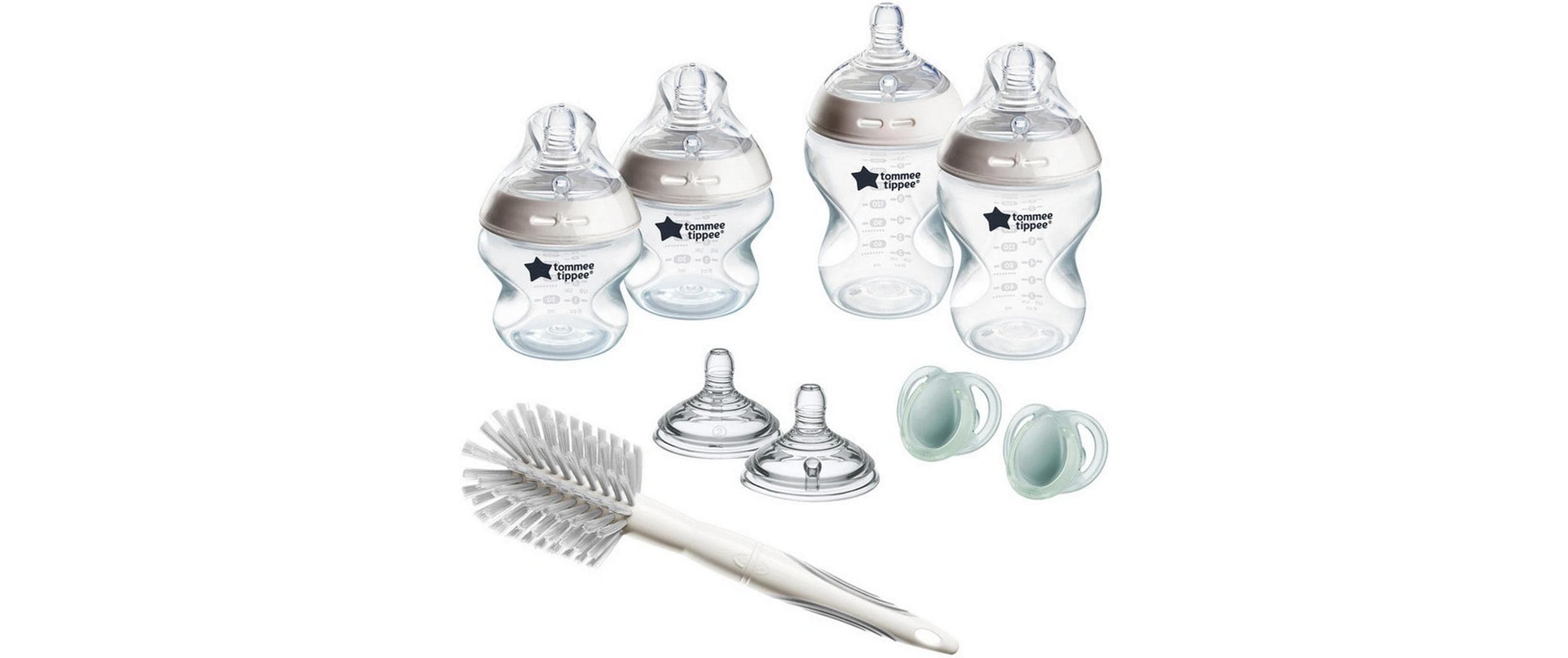 Tommee Tippee Starterset Neugeborene Transparent Tommee Tippee Starterset Neugeborene Transparent
