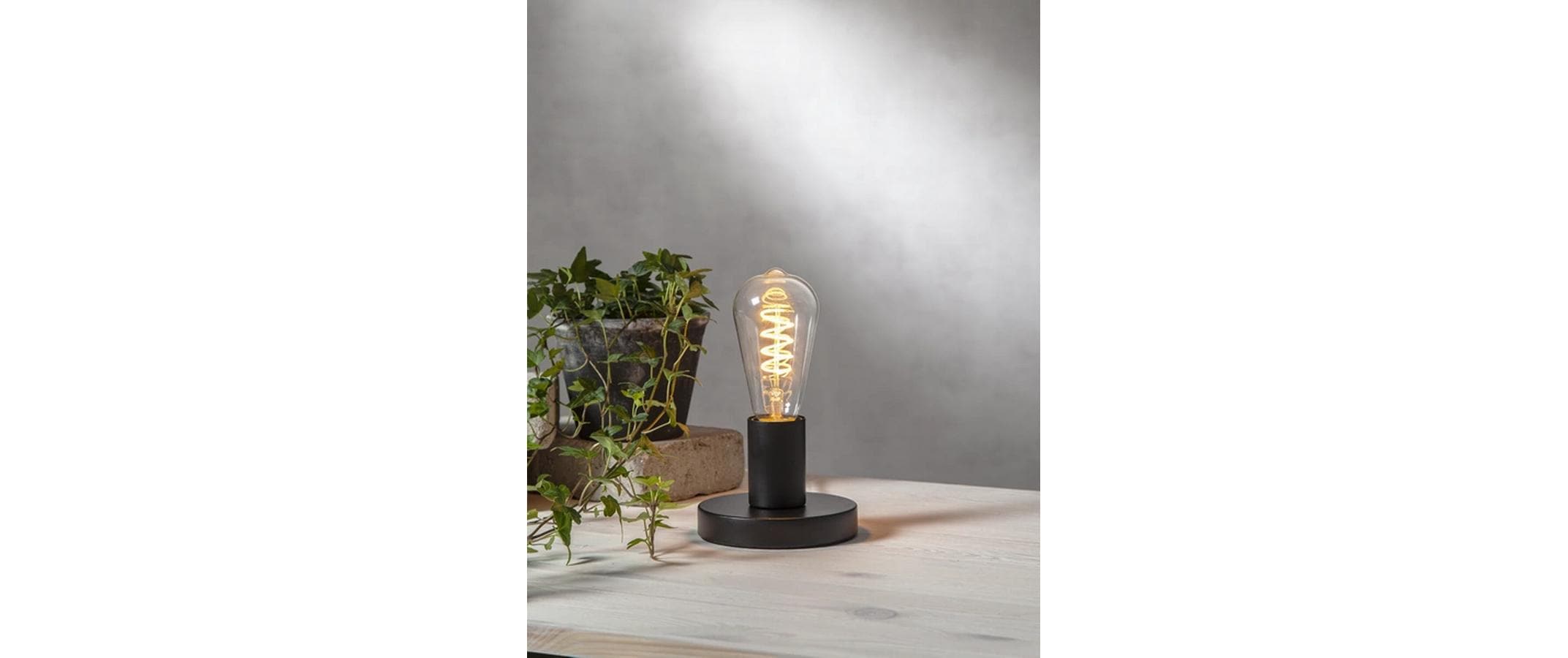 Star Trading LED Leuchtmittel E27 ST64 Decoled Spiral Clear 3-step memory