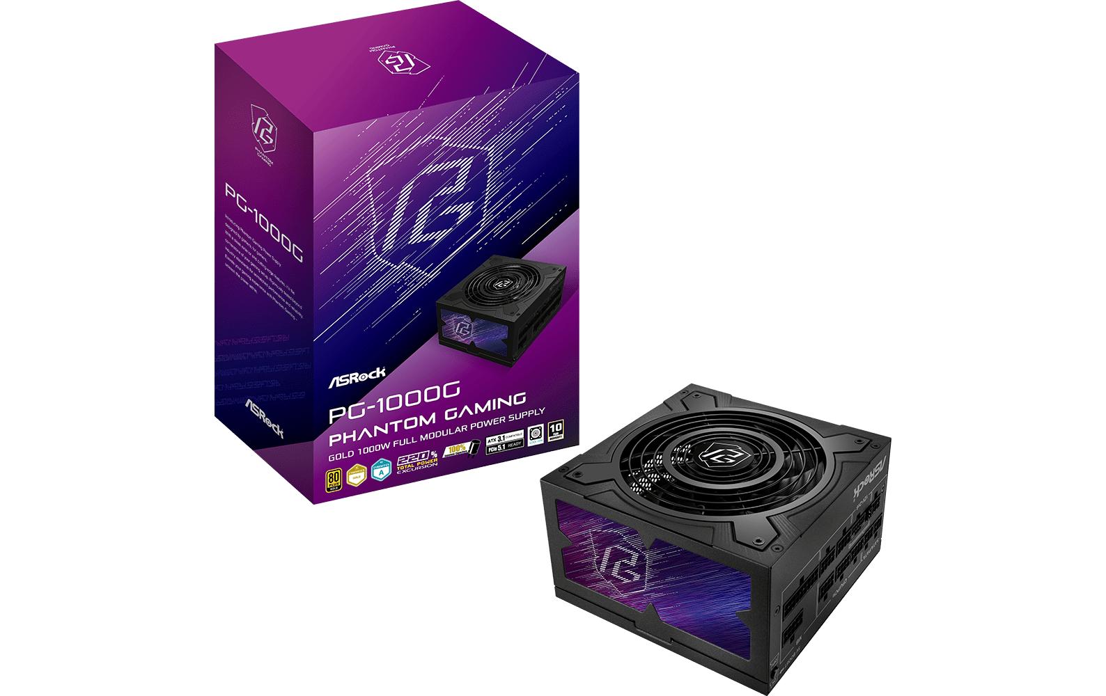 ASRock Netzteil Phantom Gaming PG-1000G 1000 W