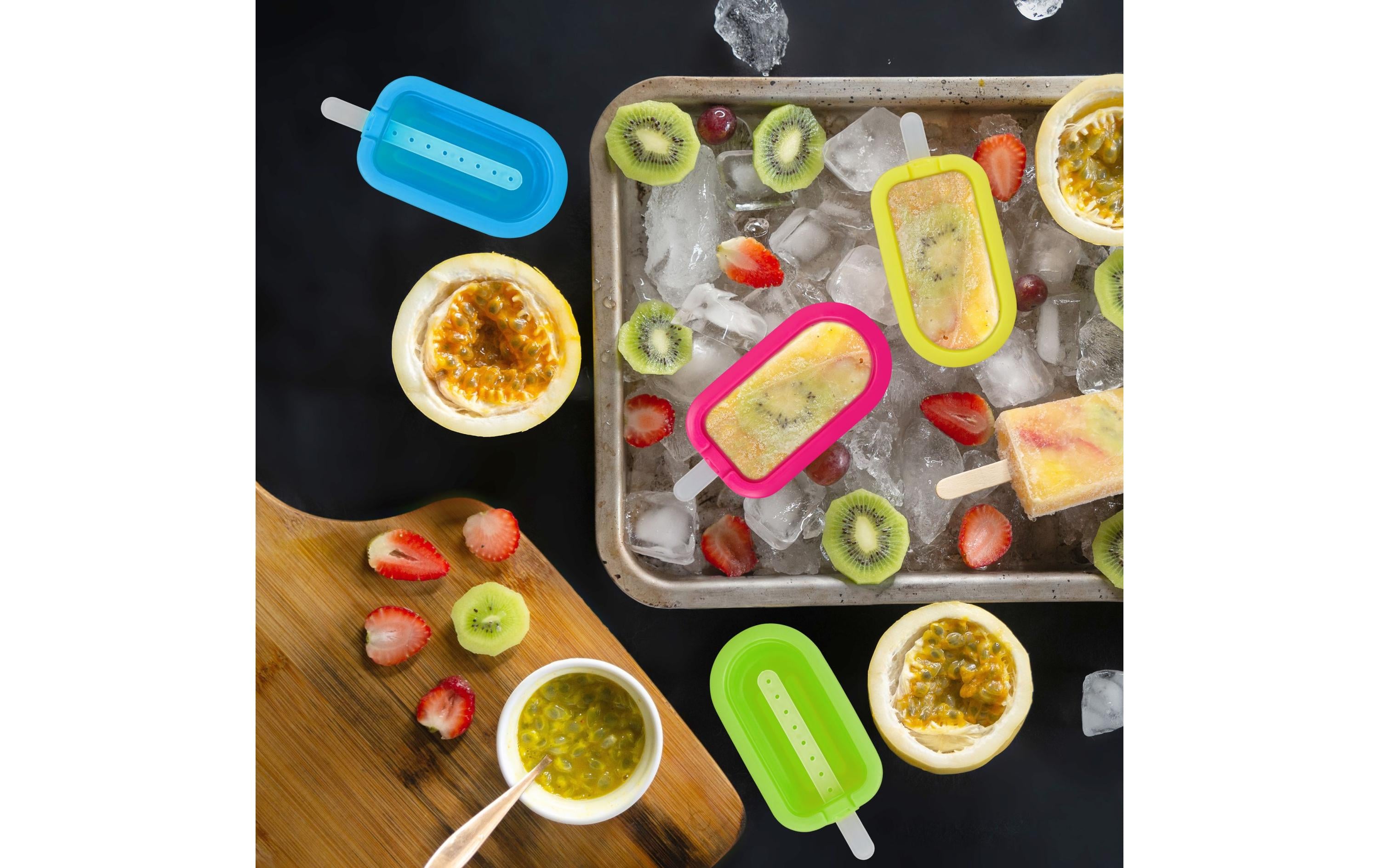 relaxdays Glaceform Mehrfarbig