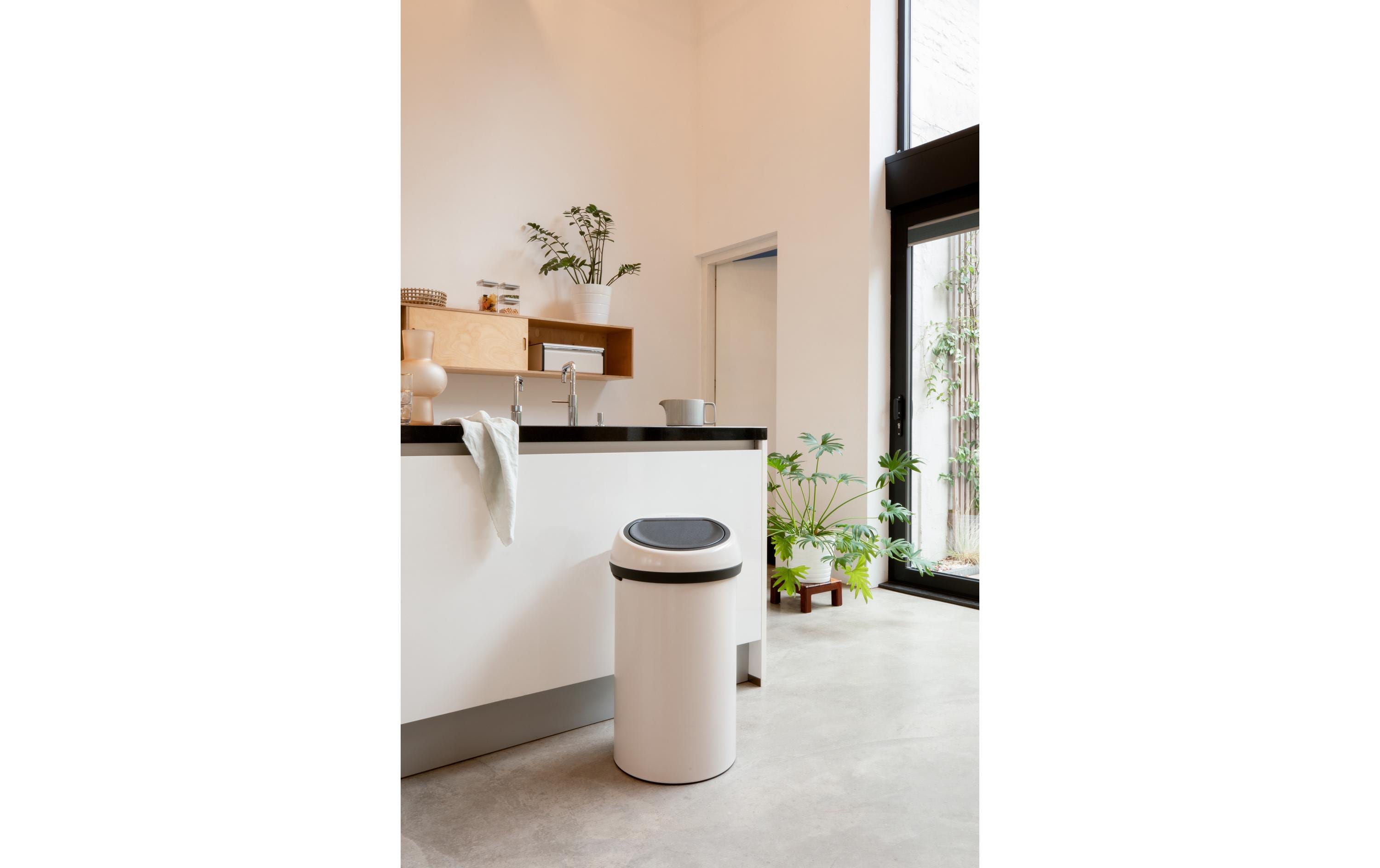 Brabantia Toucheimer Touch Bin 60 l, Hellbeige