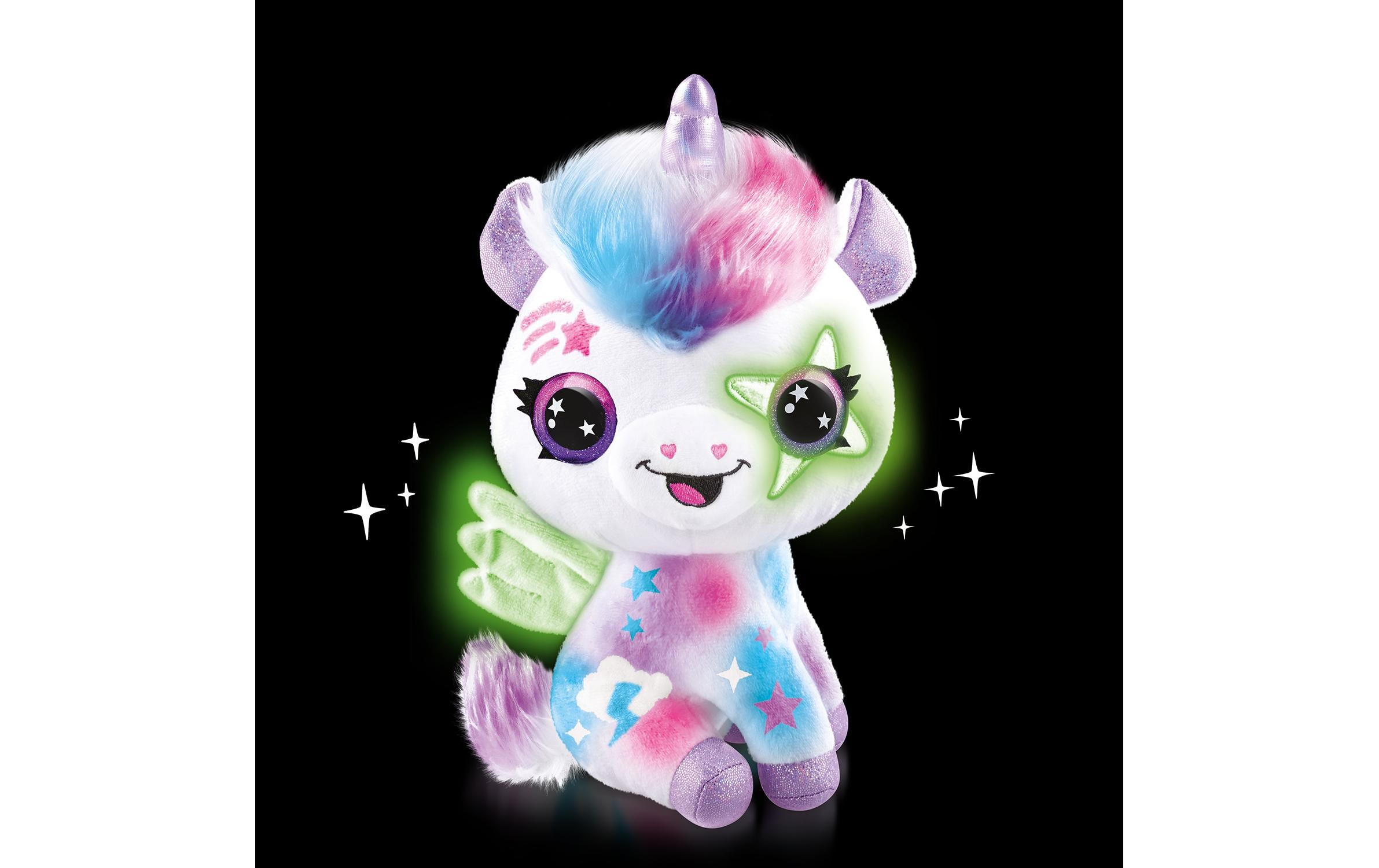 Canal Toys Funktionsplüsch Airbrush Plush Glow in the Dark Unicorn