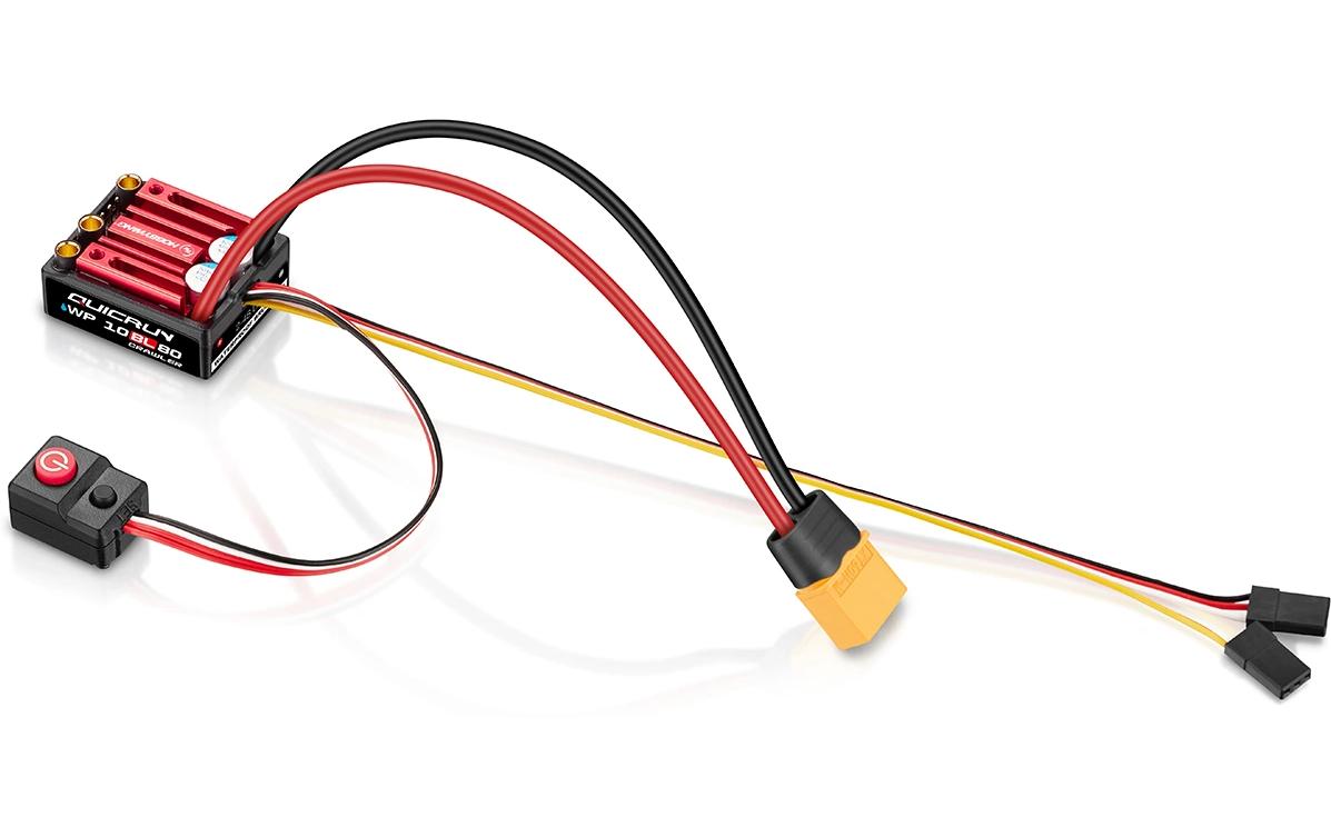 Hobbywing Brushless Regler QuicRun WP10BL80 G2 80 A BEC 5 A