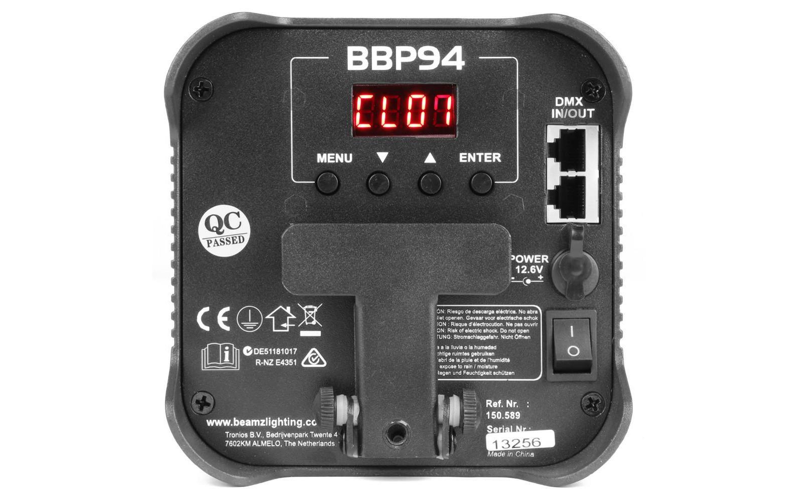 BeamZ Bodenstrahler BBP94 Uplight Par