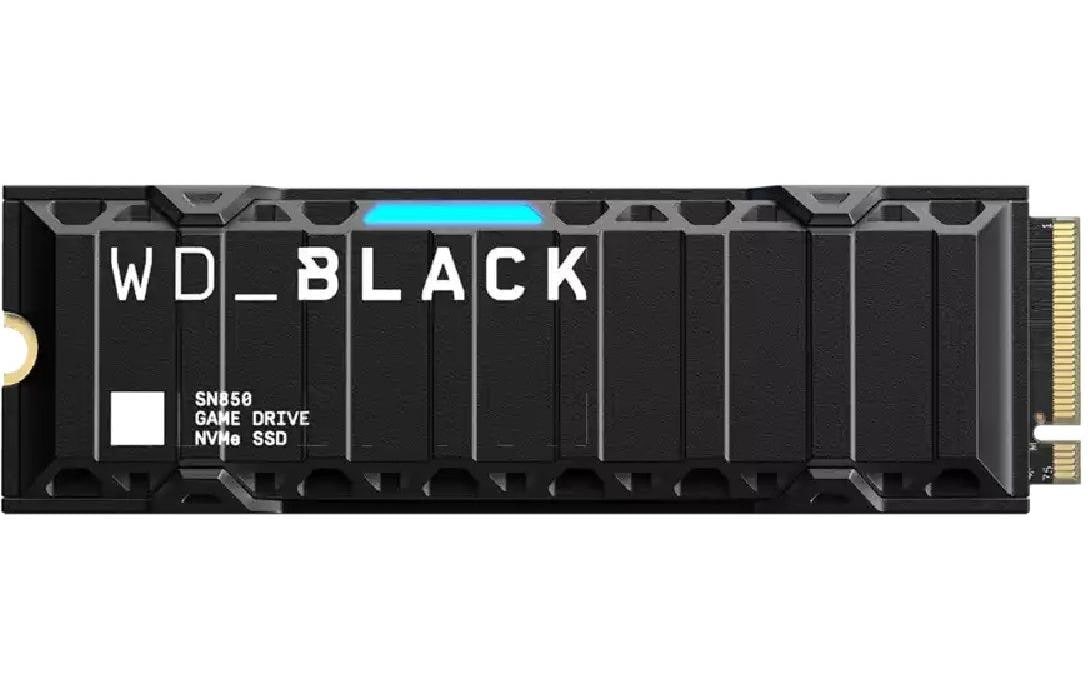 WD Black SSD SN850 PS5 M.2 2280 NVMe 2000 GB