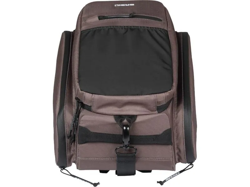 BASIL Gepäckträgertasche Move MIK 10-26 l, braun