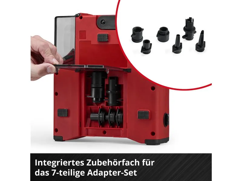 Einhell Akku-Kompressor SUPPERO 18/380 Akku 18 V 1.38 bar 380 l/min Einhell Akku-Kompressor SUPPERO 18/380 Akku 18 V 1.38 bar 380 l/min