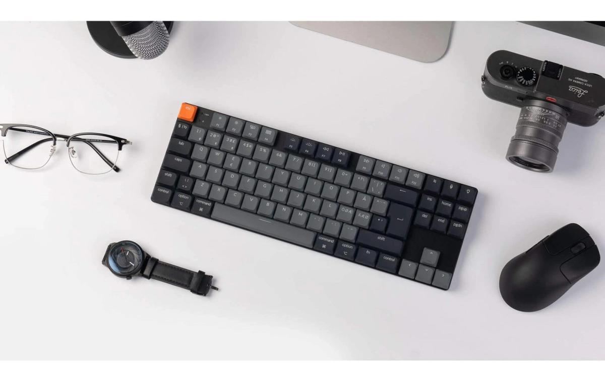 Keychron Gaming-Tastatur K1 QMK Version 6 Red Switch