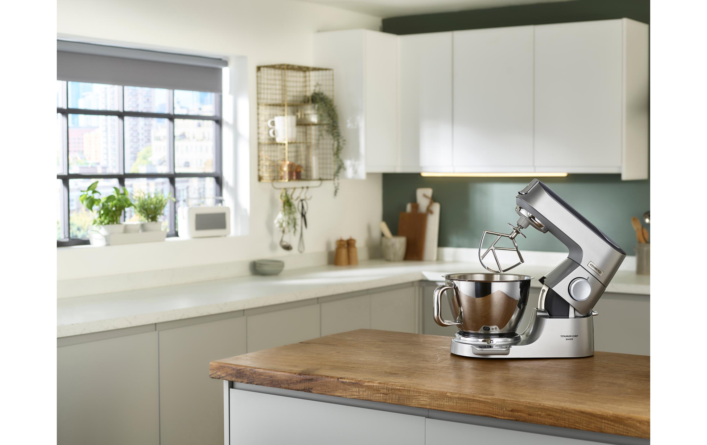 Kenwood Küchenmaschine Chef Baker KVC85.004SI Silber