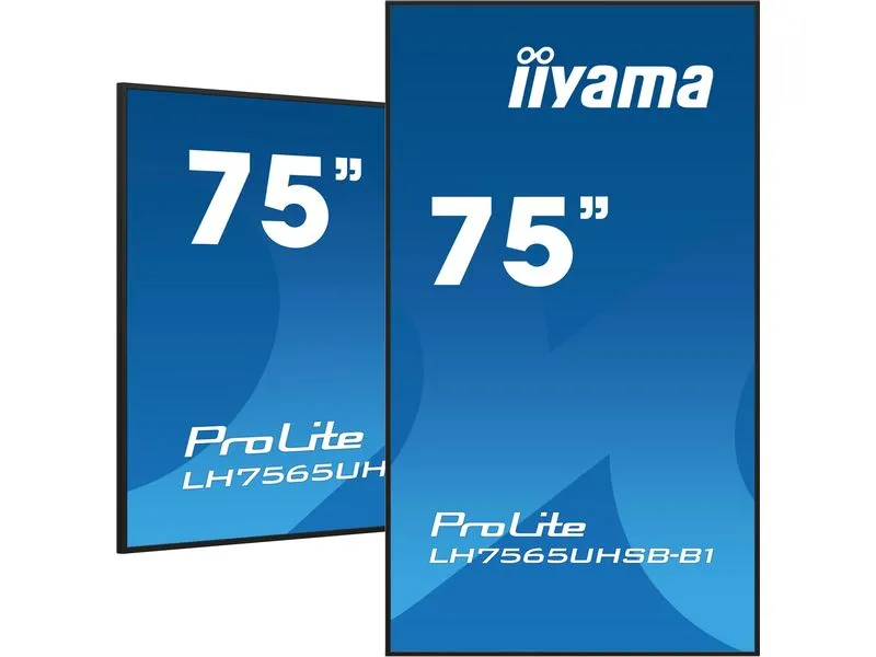 iiyama Public Display ProLite LH7565UHSB-B1 74.5