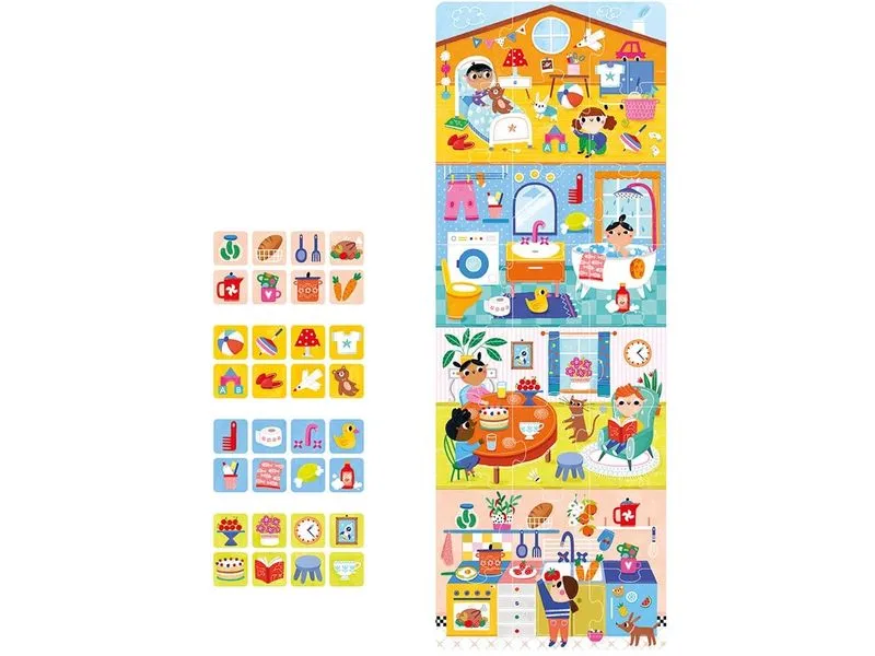Banana Panda Puzzle + Zuhause Banana Panda Puzzle + Zuhause