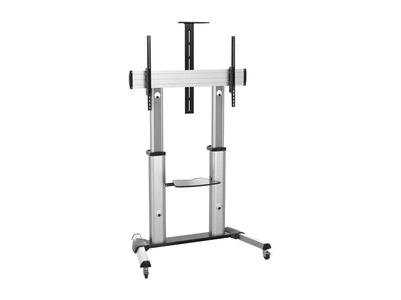 PureMounts TV-Trolley PDS-0011C Schwarz/Silber PureMounts TV-Trolley PDS-0011C Schwarz/Silber