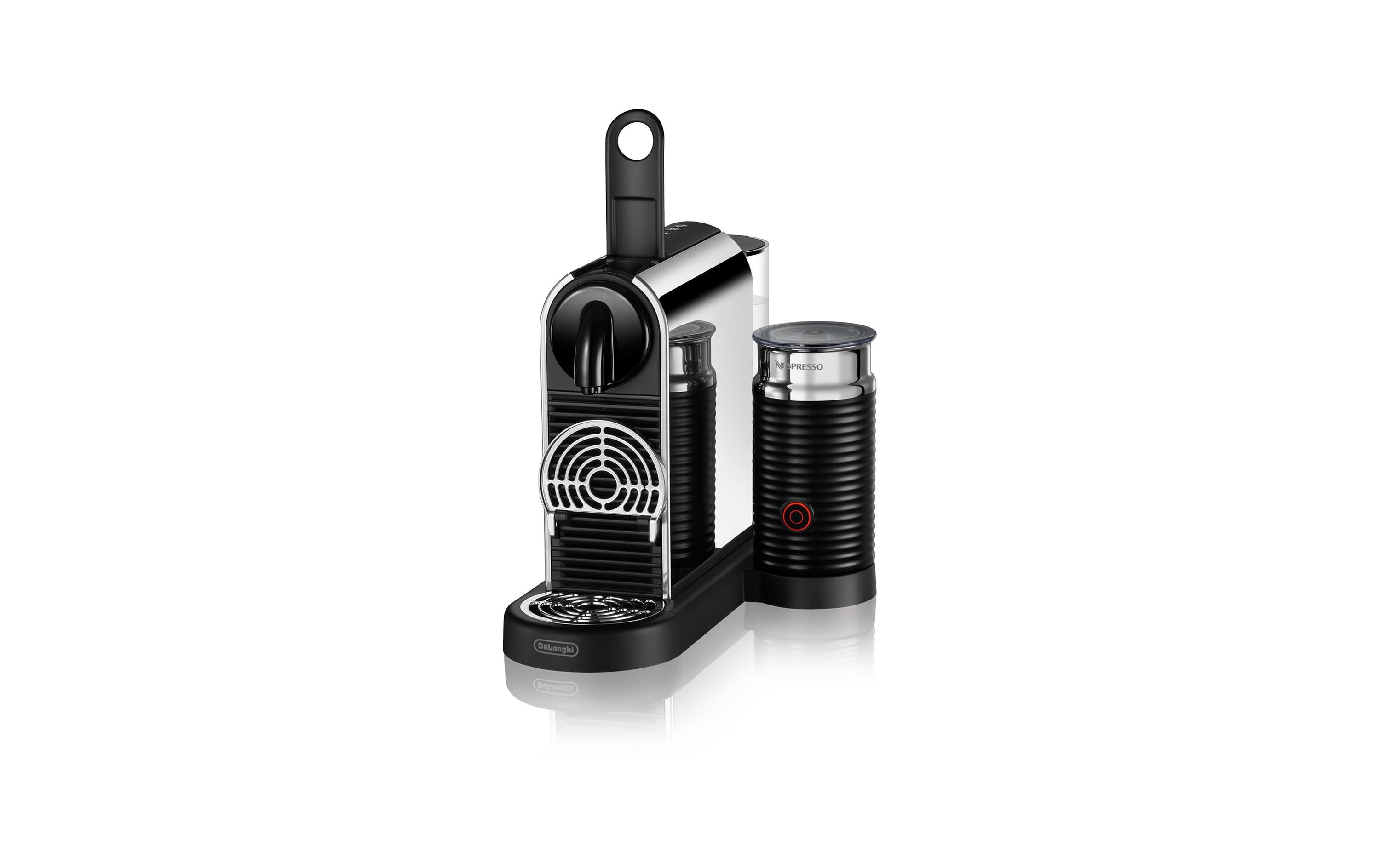 De'Longhi Kaffeemaschine Nespresso CitiZ Platinum&Milk EN330.M Silber