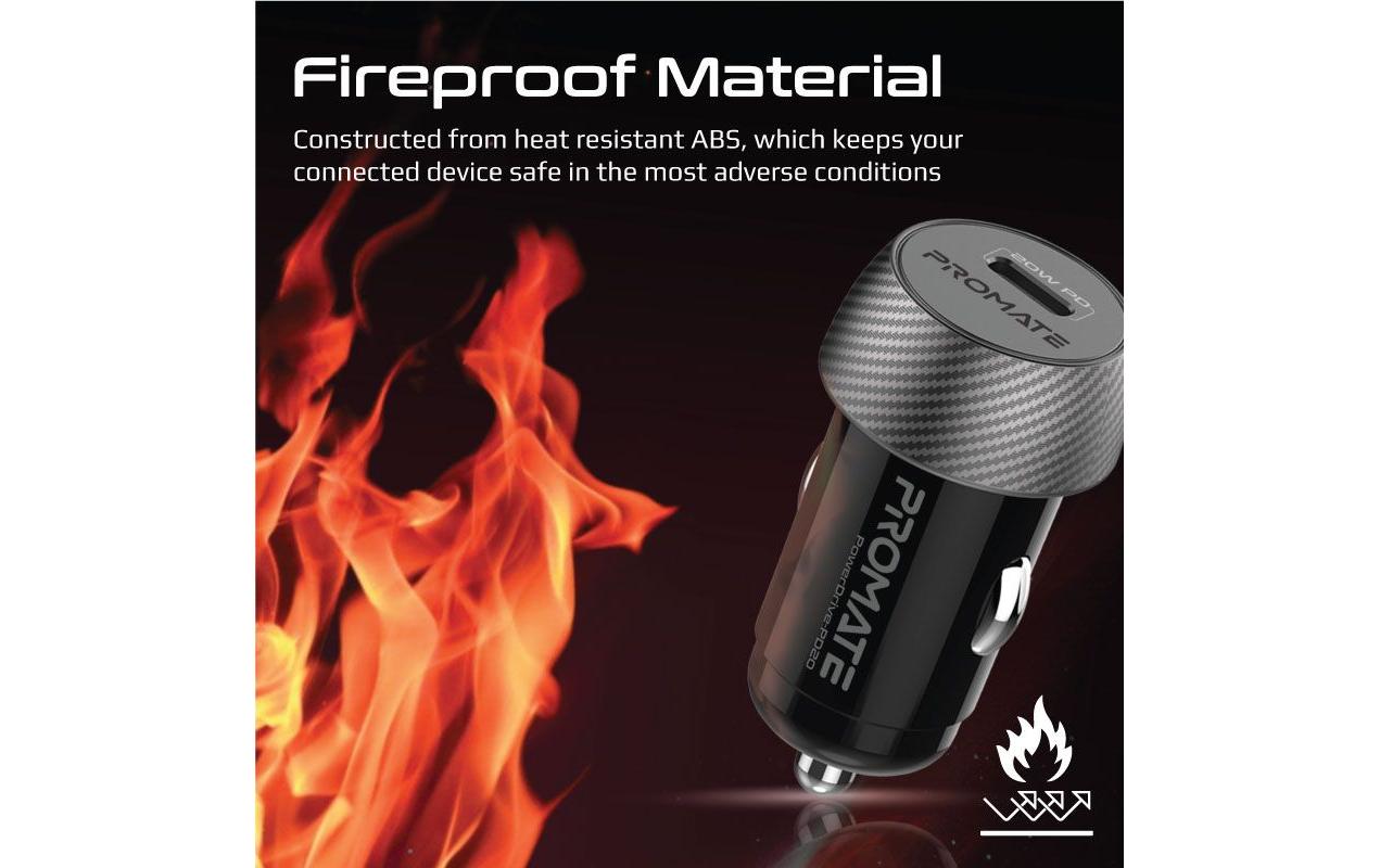 Promate Autoladegerät ProMate PowerDrive-PD20, Mini Car Charger