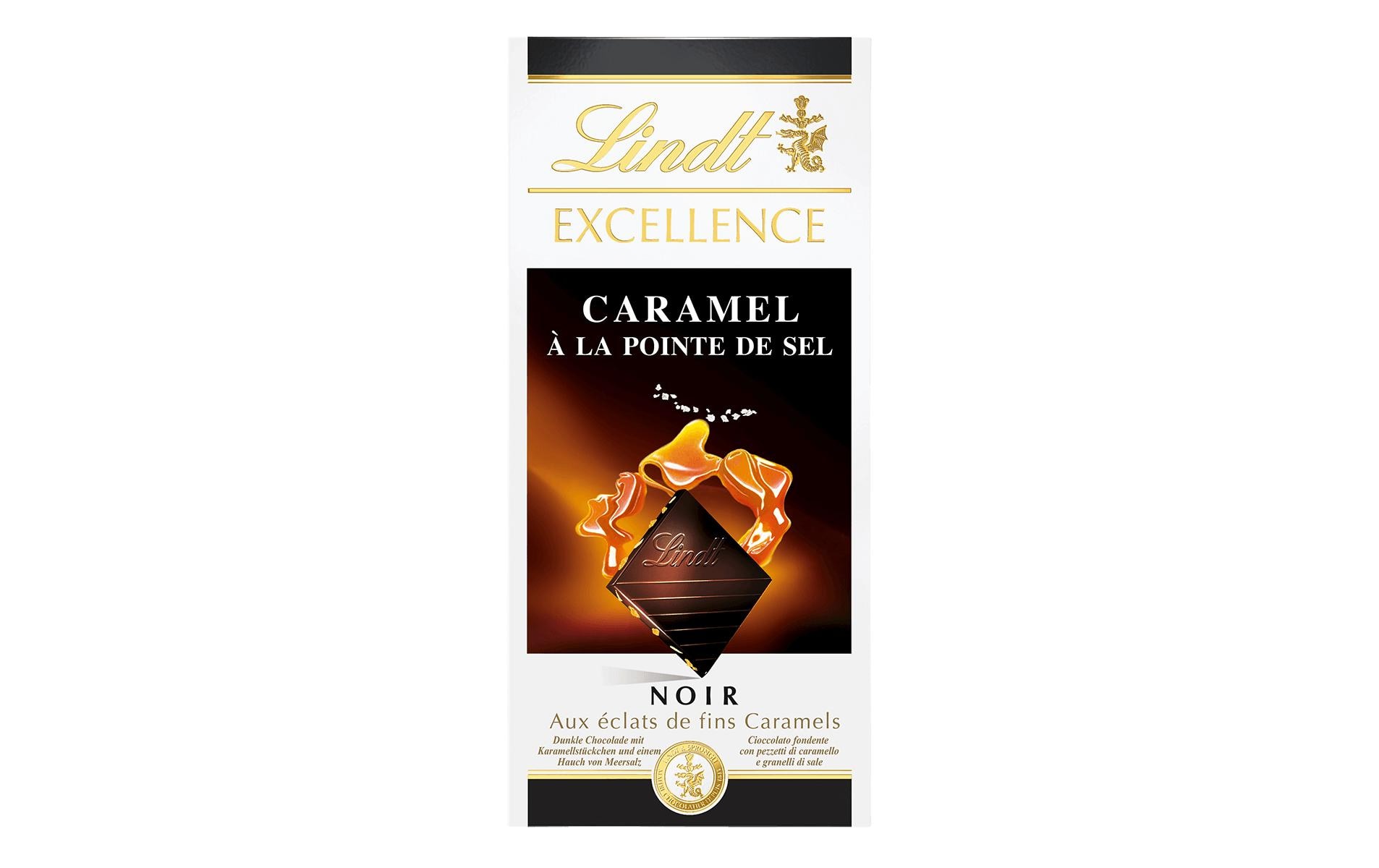 Lindt Tafelschokolade Excellence Dunkel Caramel de Sel 100 g Lindt Tafelschokolade Excellence Dunkel Caramel de Sel 100 g