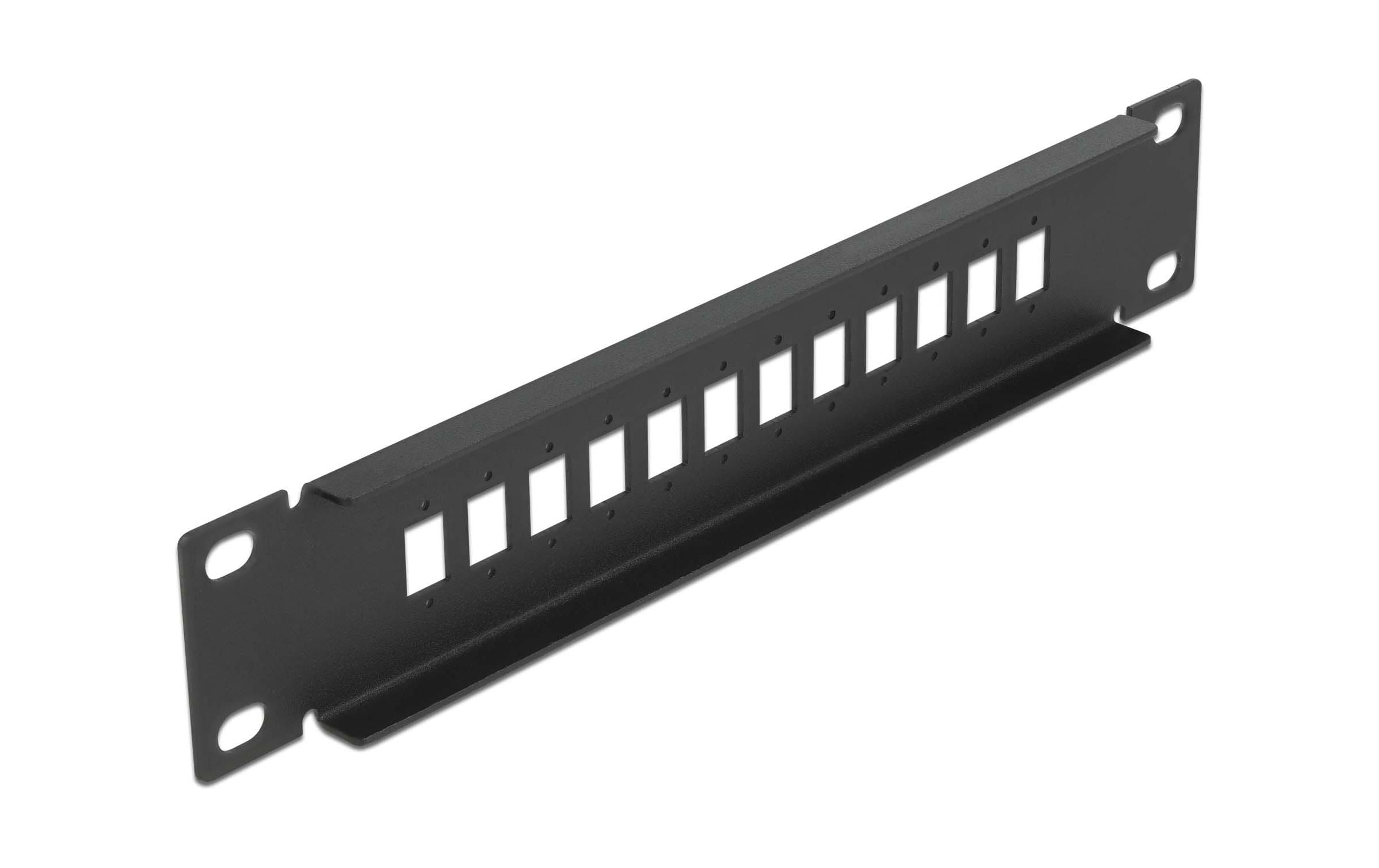 Delock Verteilerplatte 10″ LWL Patchpanel 12 Port für SC / LC Delock Verteilerplatte 10″ LWL Patchpanel 12 Port für SC / LC