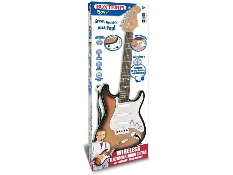 Bontempi Musikinstrument Elektronische Rockgitarre
