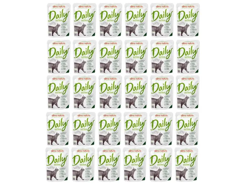 Almo Nature Nassfutter Daily mit Kalb und Lamm 30 x 70g Almo Nature Nassfutter Daily mit Kalb und Lamm 30 x 70g