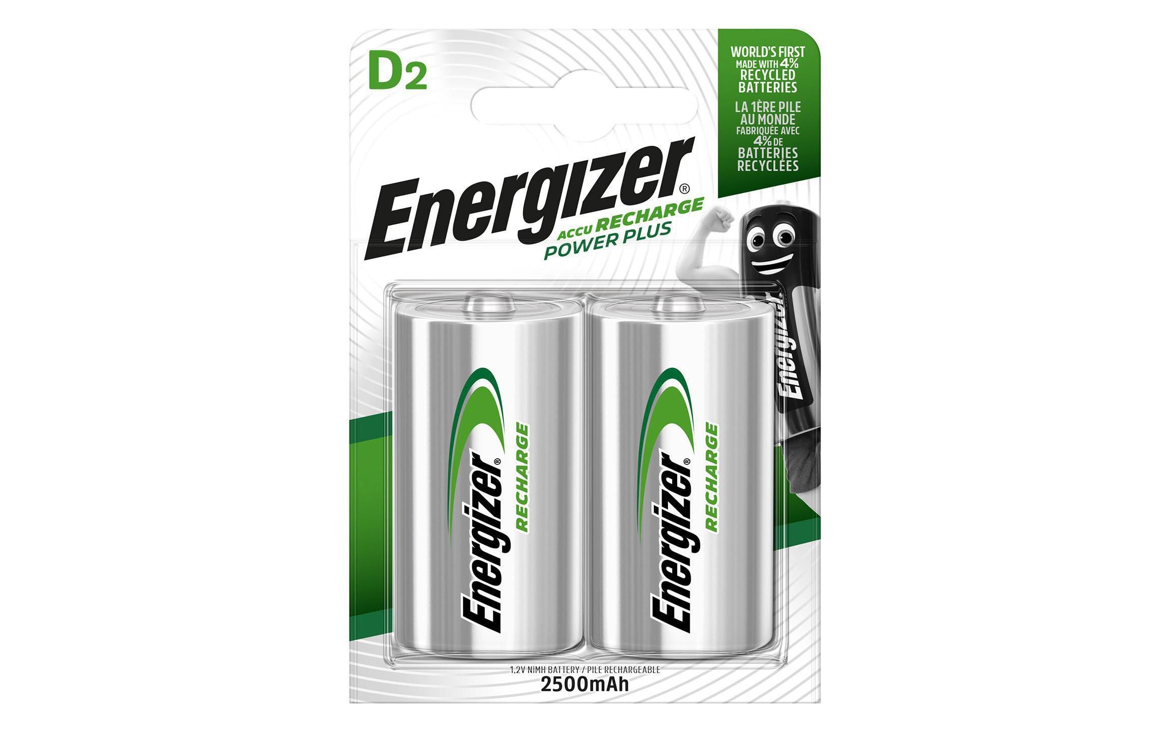 Energizer Akku Power Plus D 2500 mAh Energizer Akku Power Plus D 2500 mAh