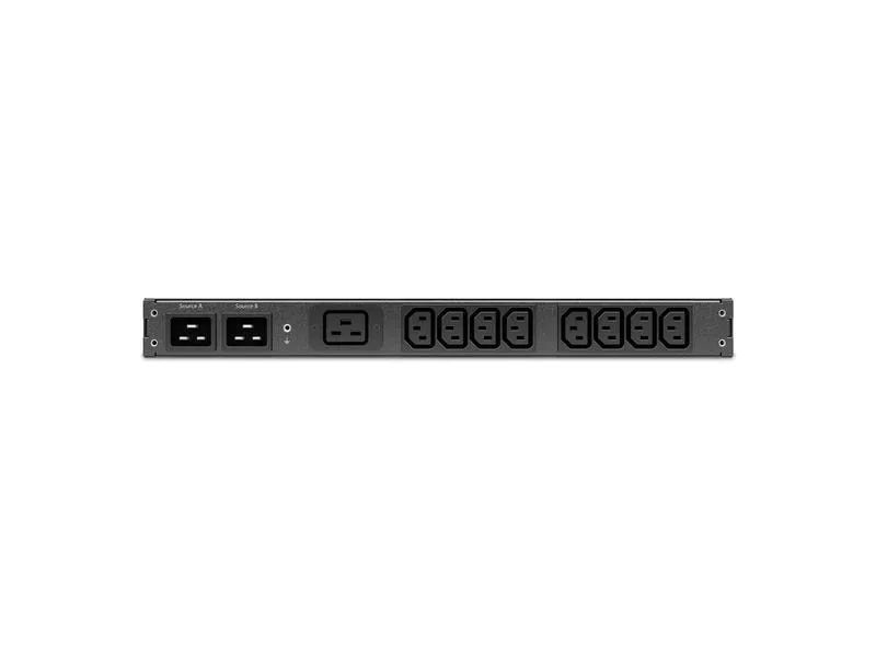 APC Automatic Transfer-Switch AP4423A IN: 16A 2xC20, OUT: 8xC13