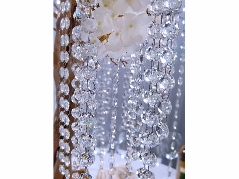 Partydeco Girlande Kristall 1 m