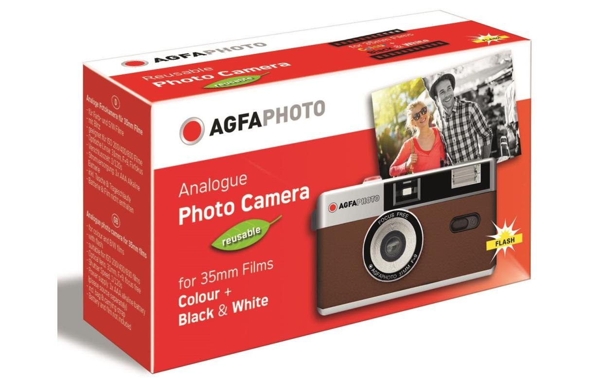 Agfa Analogkamera 35 mm - Braun Agfa Analogkamera 35 mm - Braun